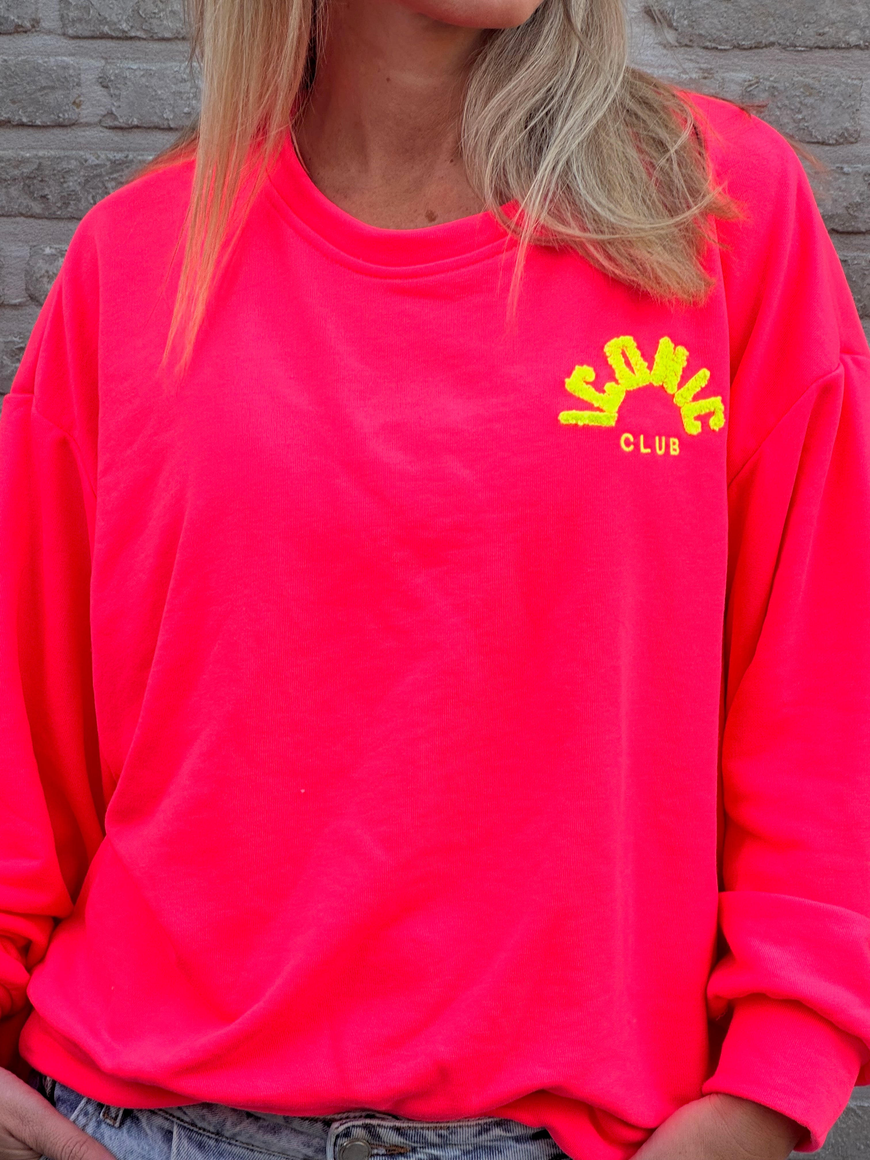 Sweater Iconic soft fluo