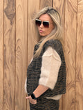Jacket Mei Zebra Bruin/Zwart