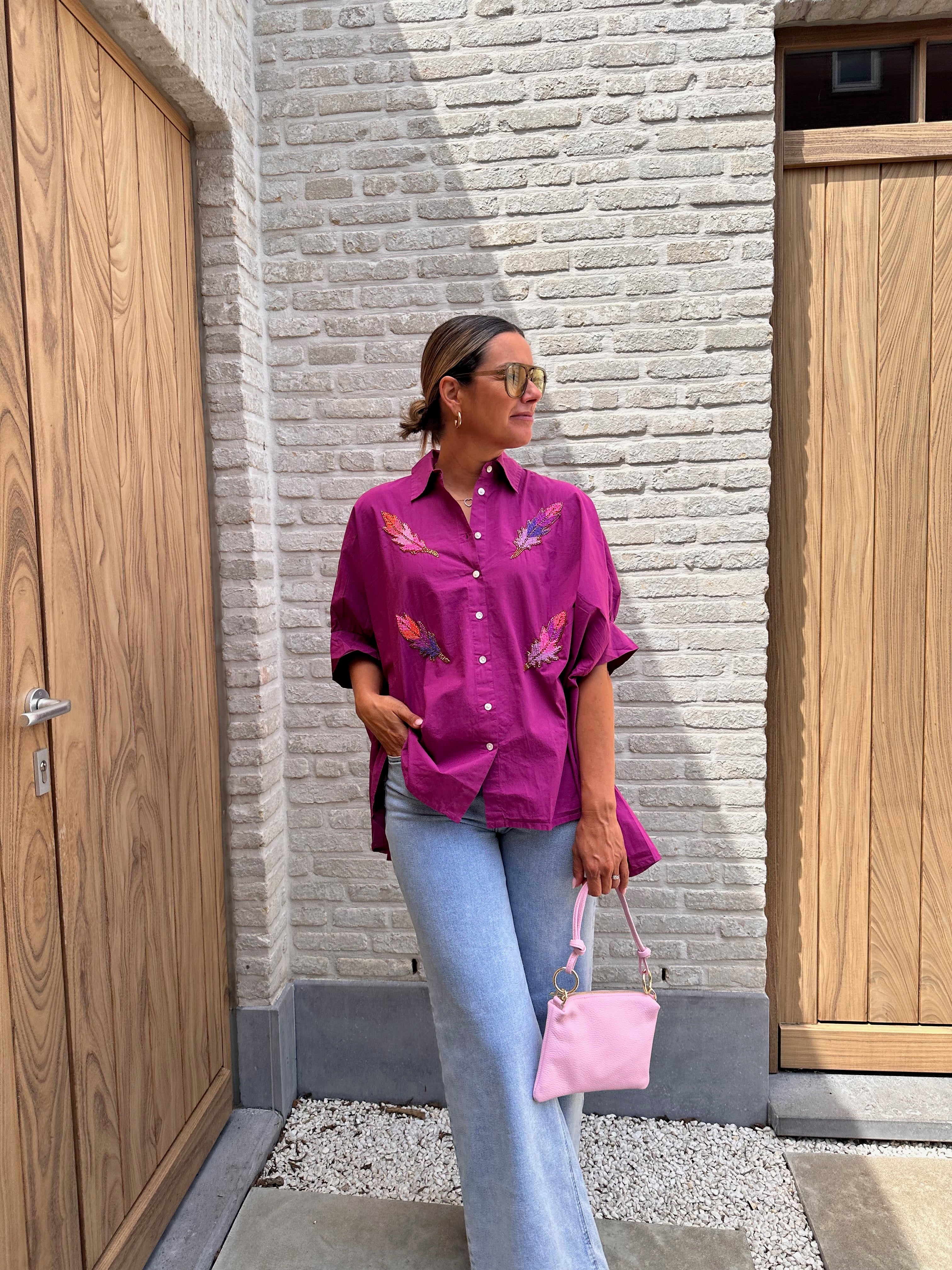Hemd Lisse Purple Mega Oversized