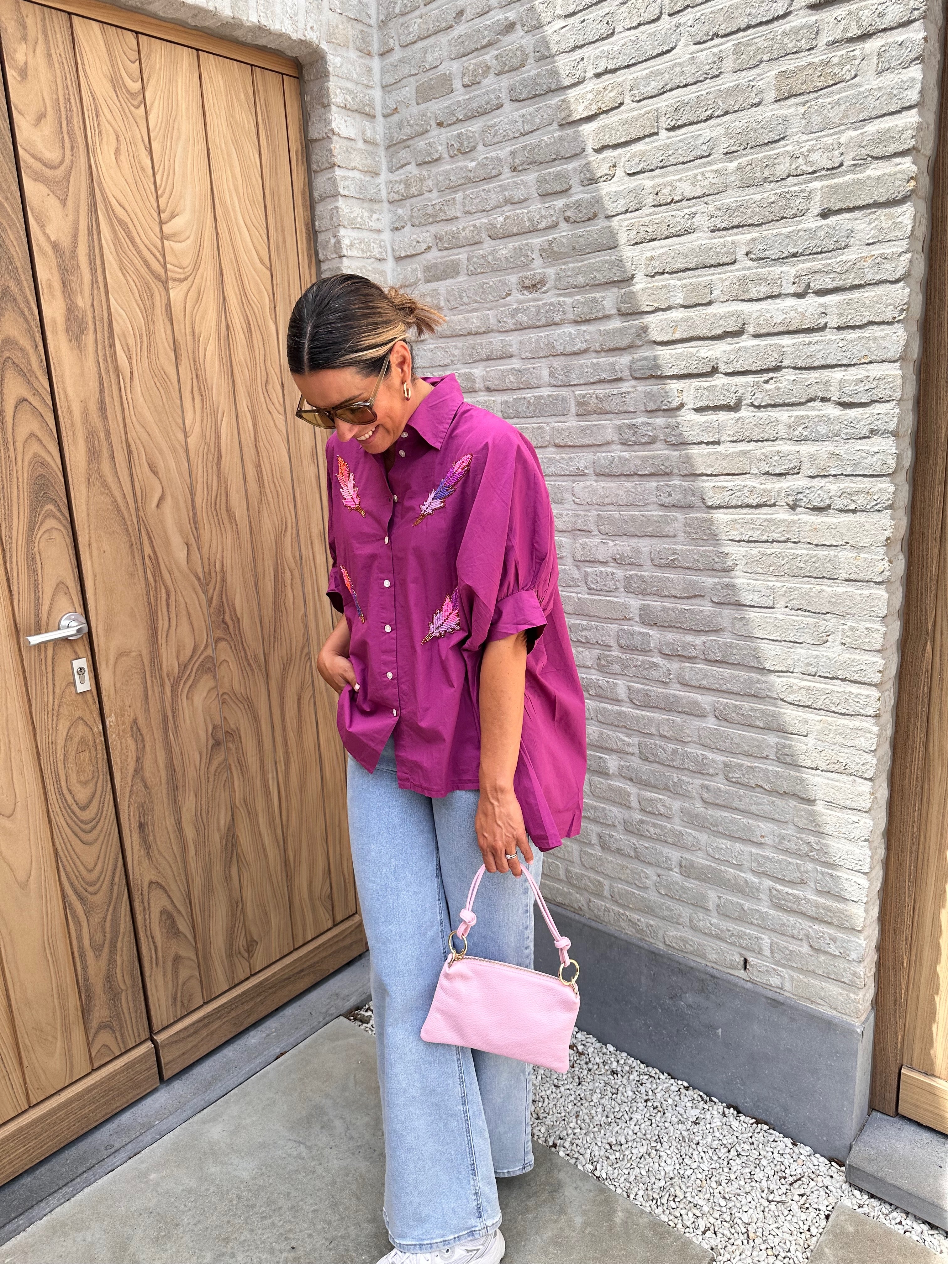 Hemd Lisse Purple Mega Oversized