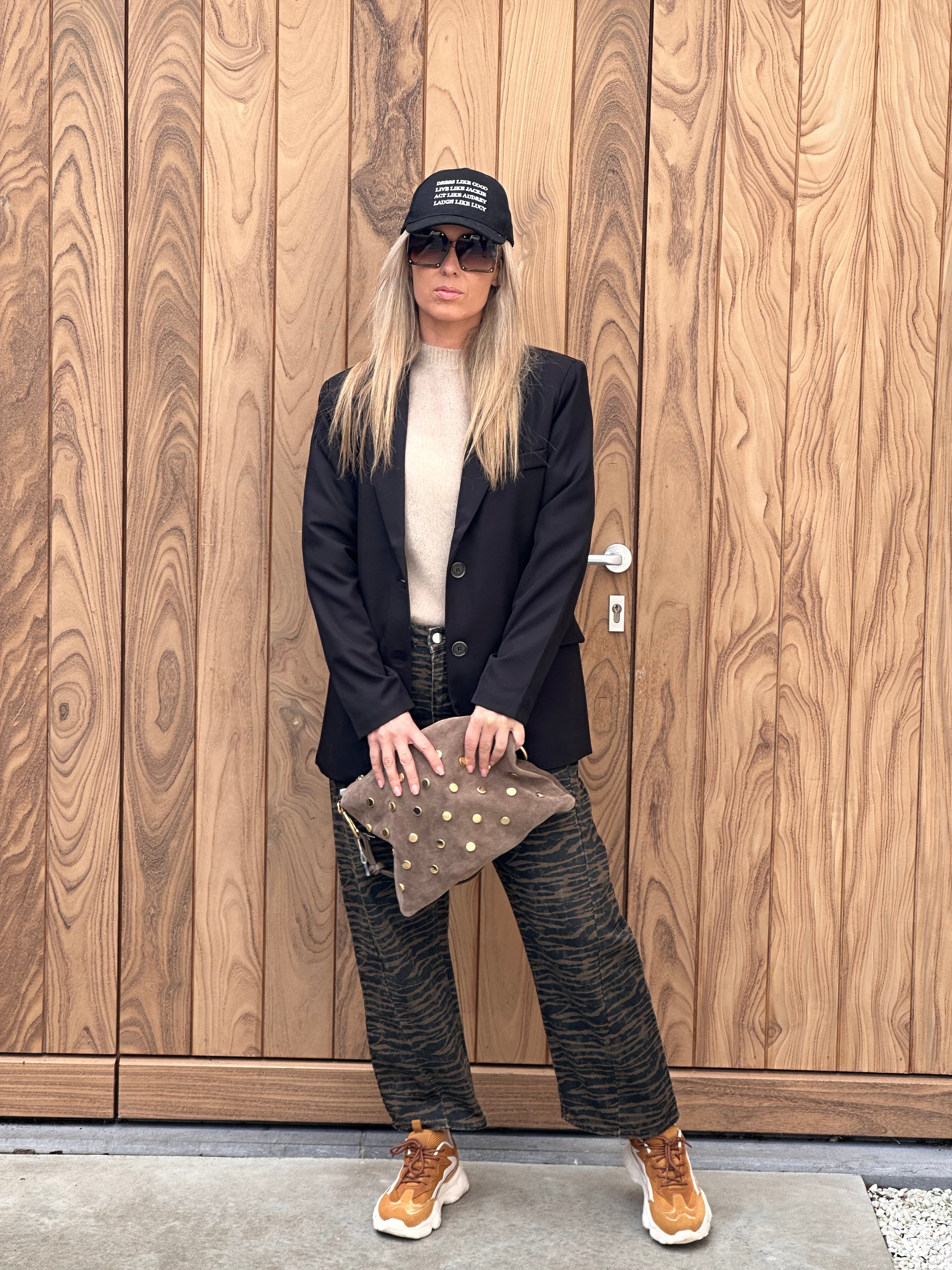 Blazer Caro - Heel Oversized - Zwart
