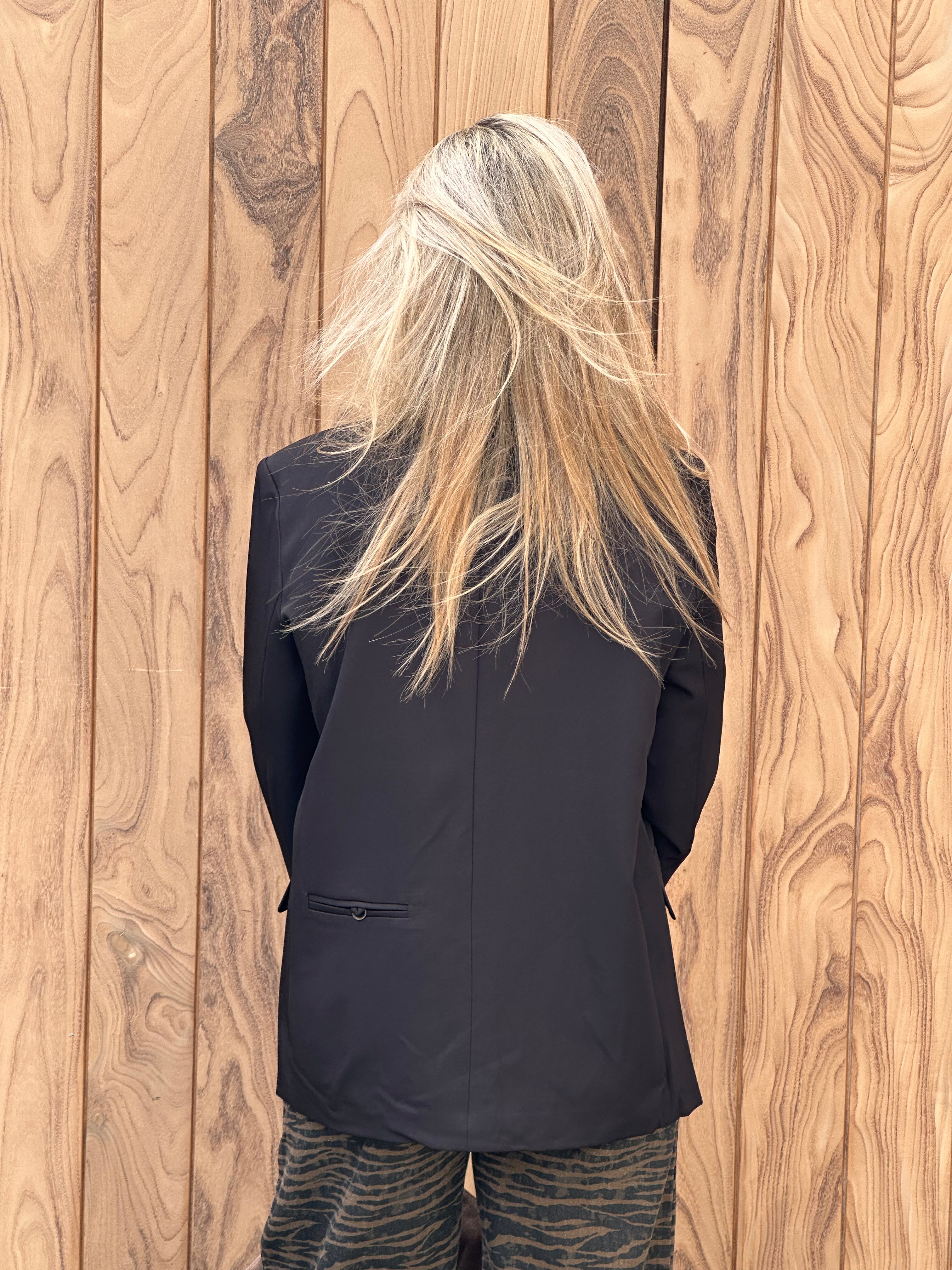 Blazer Caro - Heel Oversized - Zwart
