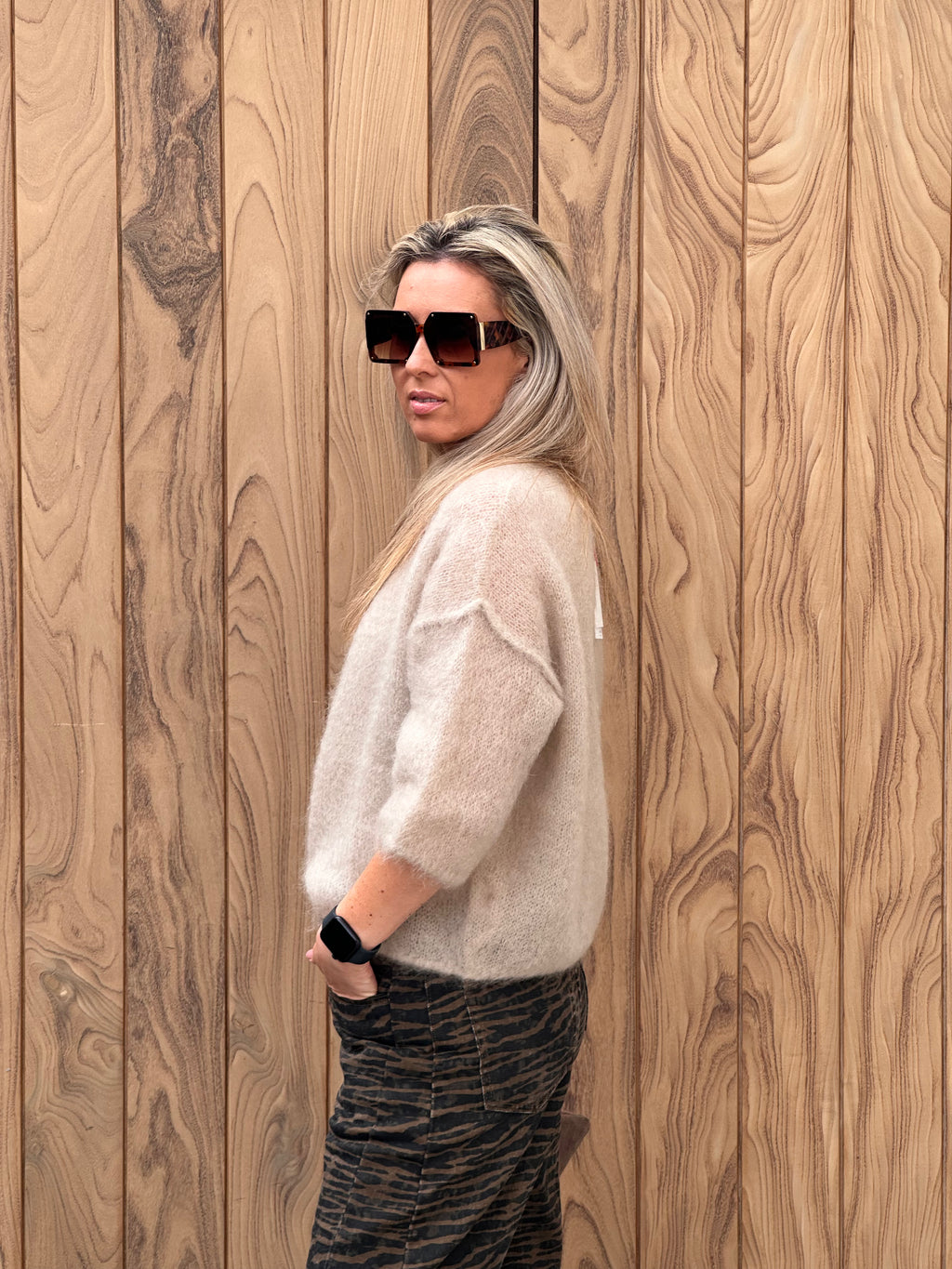 Pull Stien Beige