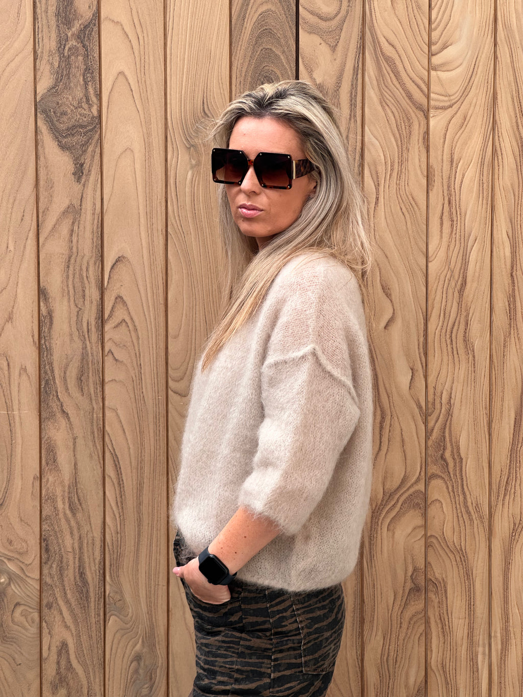 Pull Stien Beige