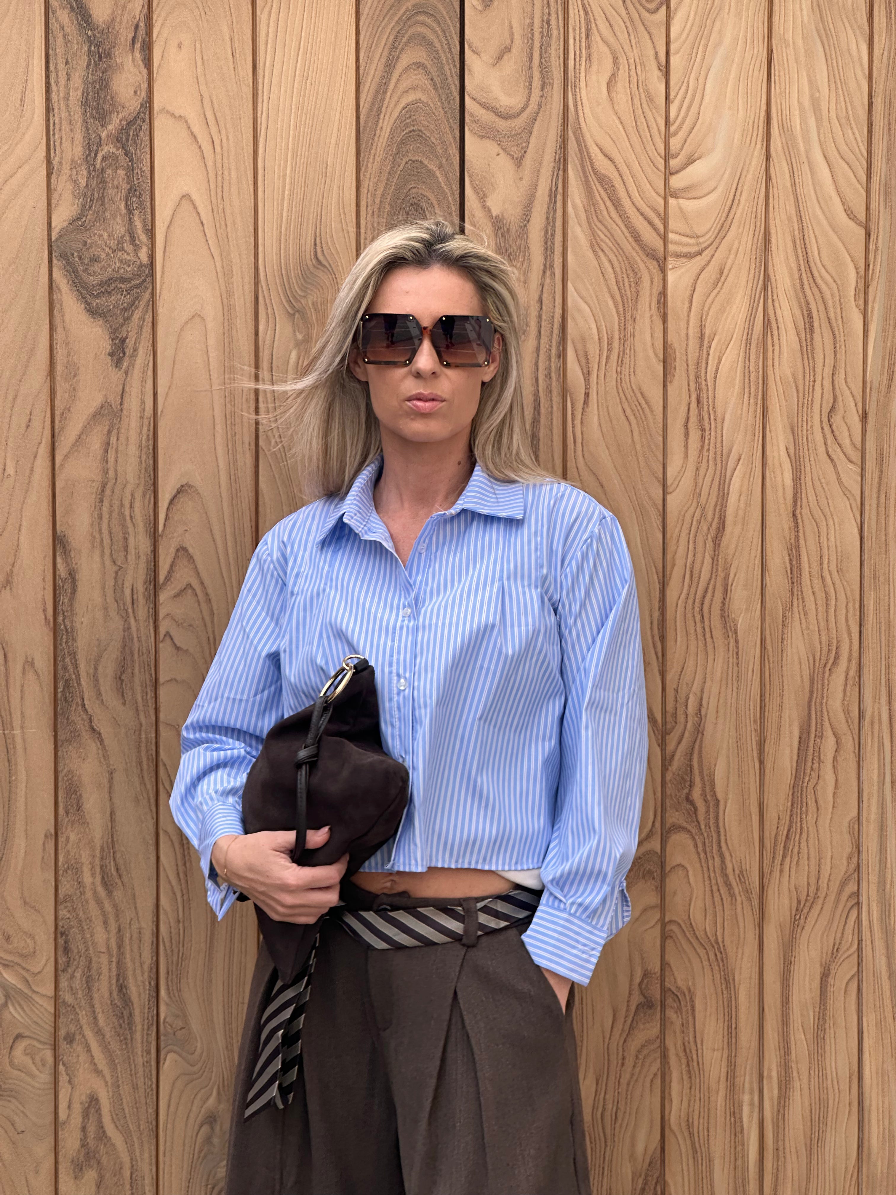 Hemd Indra Blauw