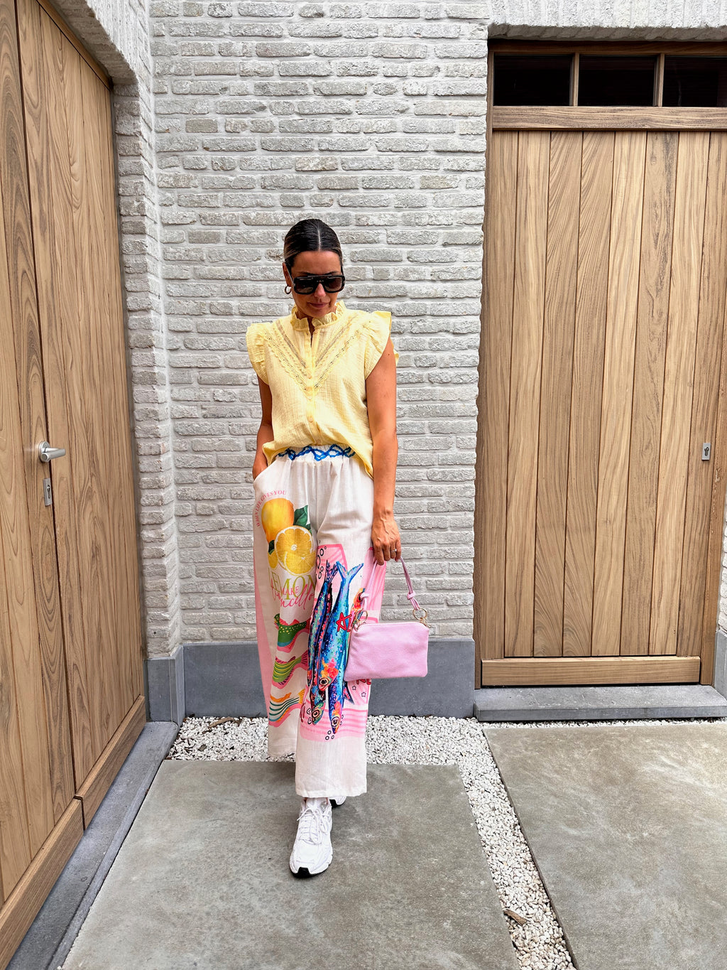 Topje Aurelie Yellow