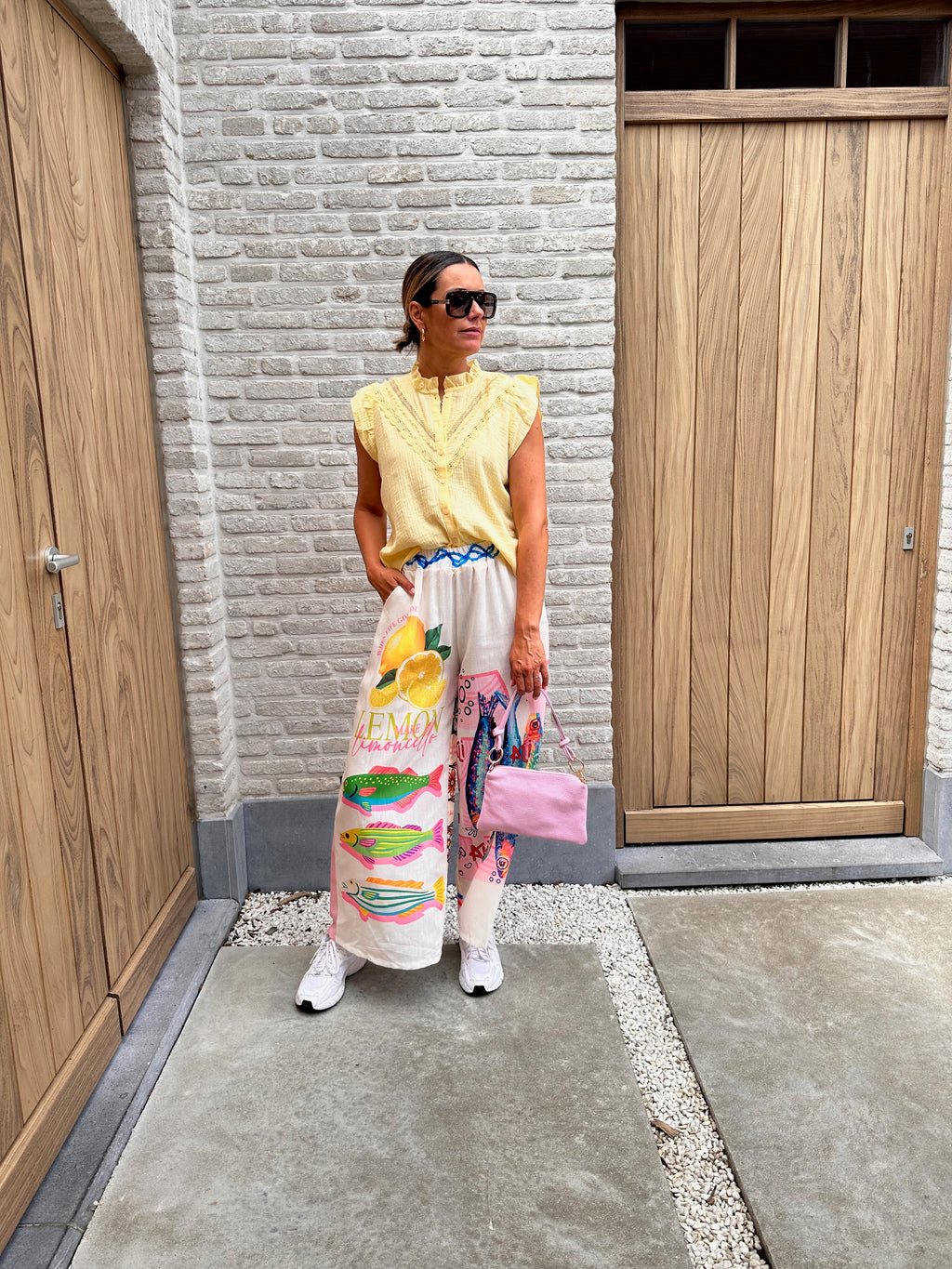 Topje Aurelie Yellow