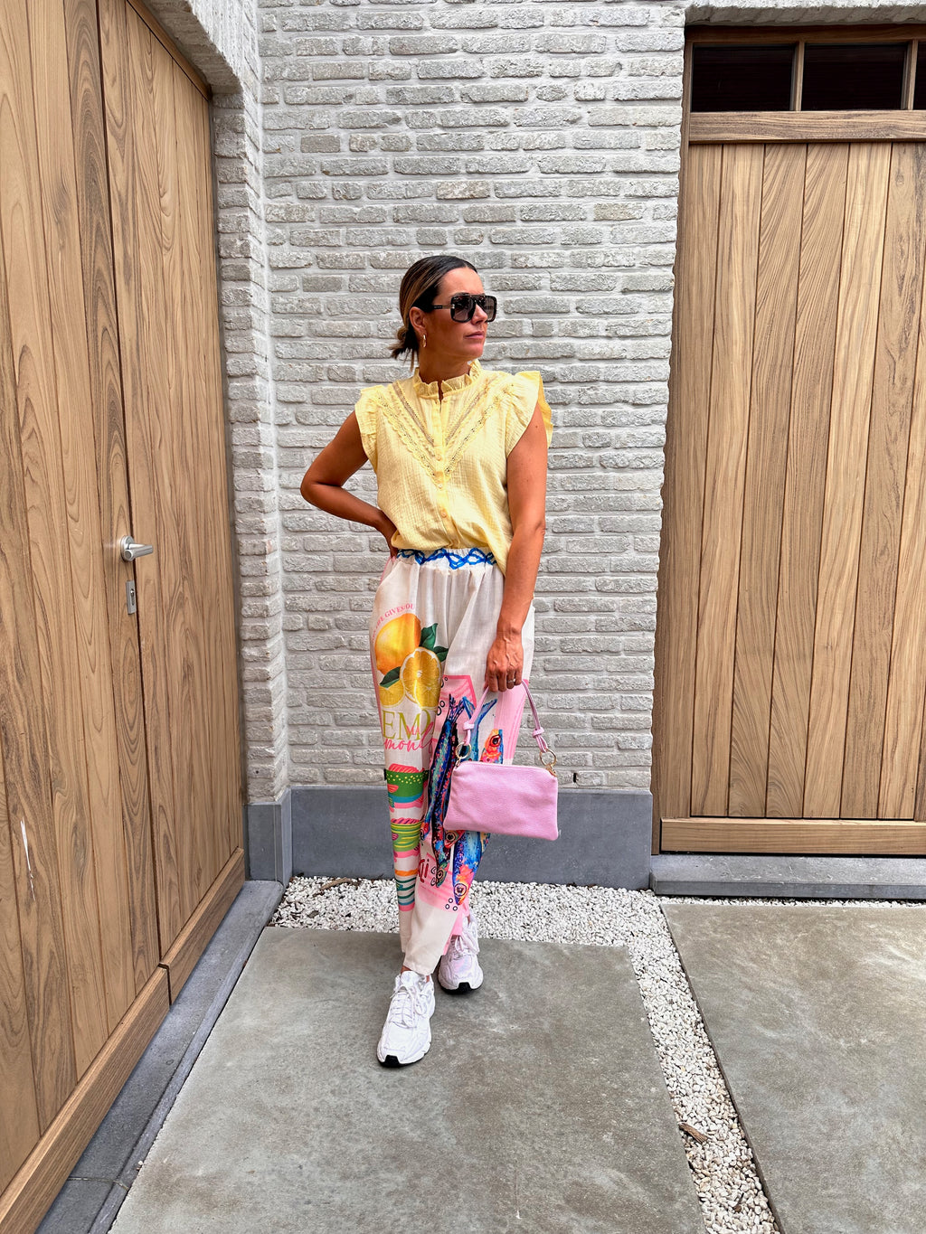 Topje Aurelie Yellow