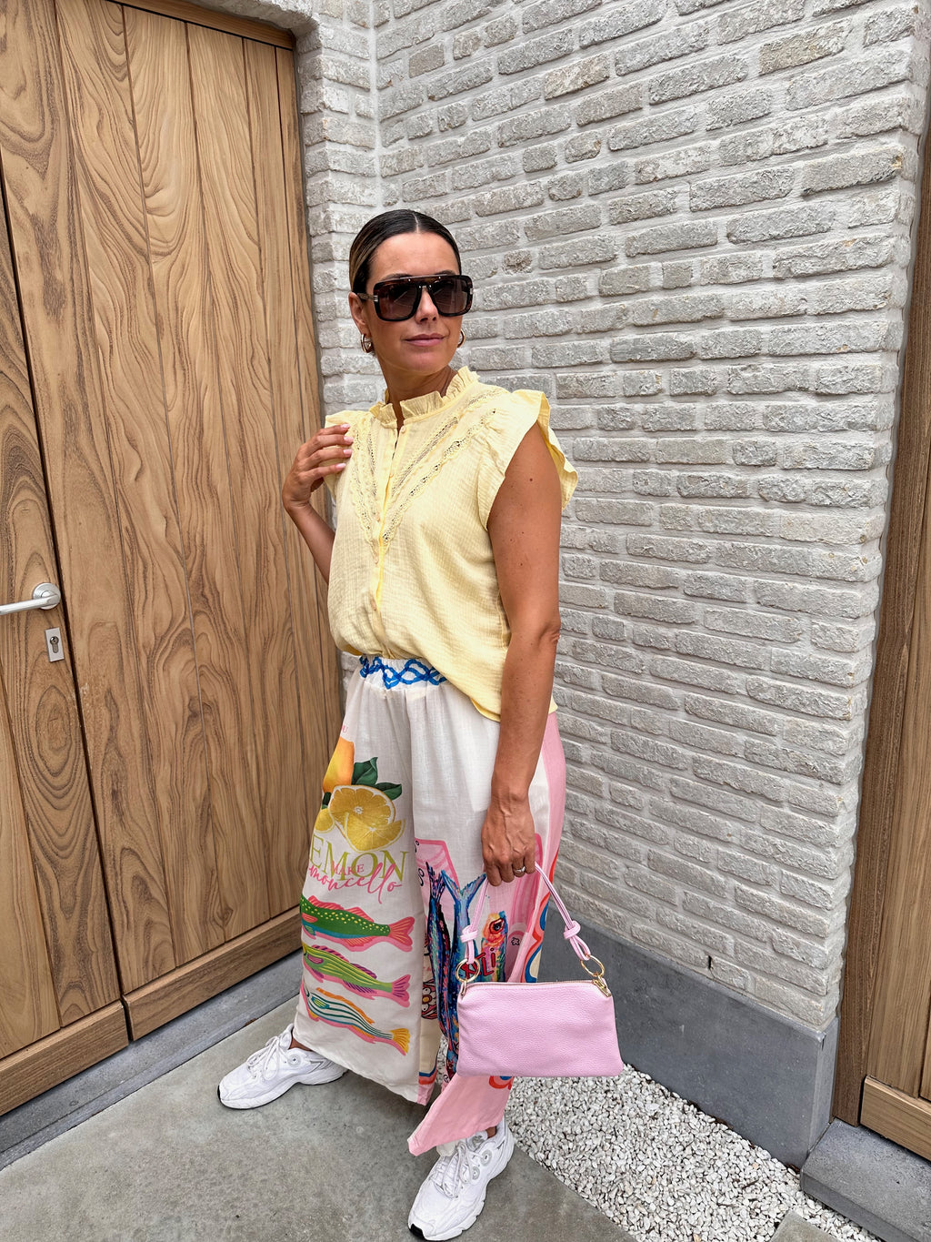 Topje Aurelie Yellow