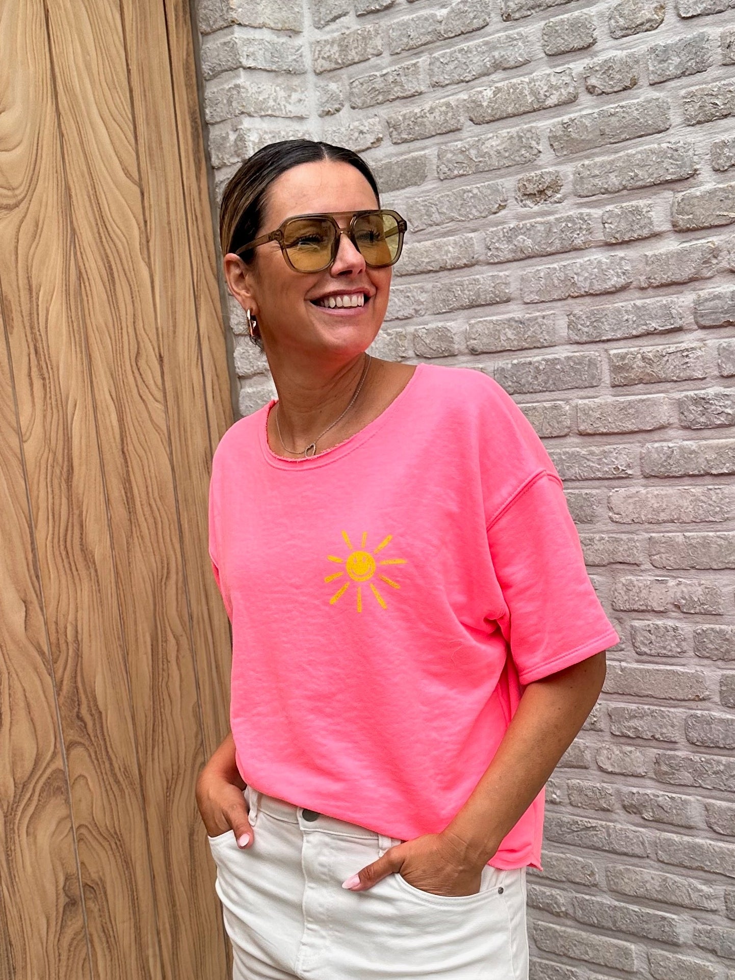 Sweater Oversized Noor Pink
