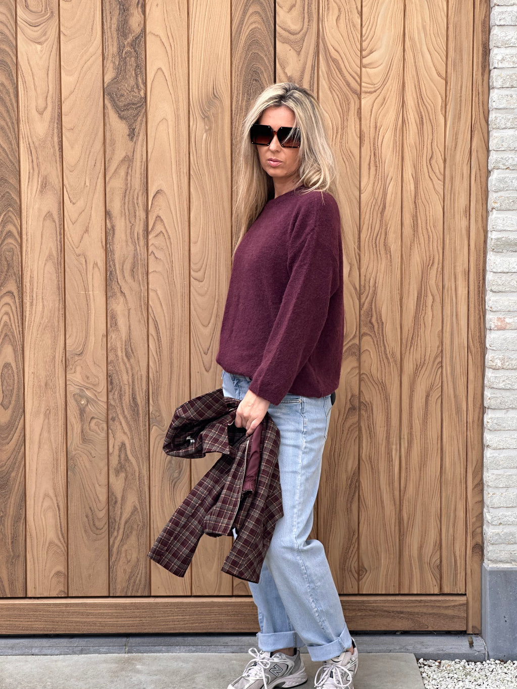 Pull Esmee Bordeaux