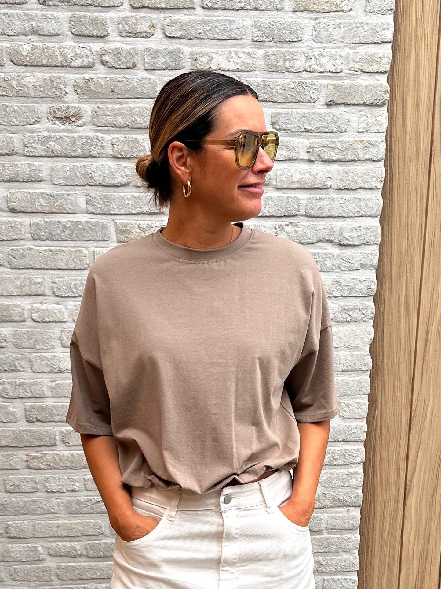 T shirt Molly Taupe