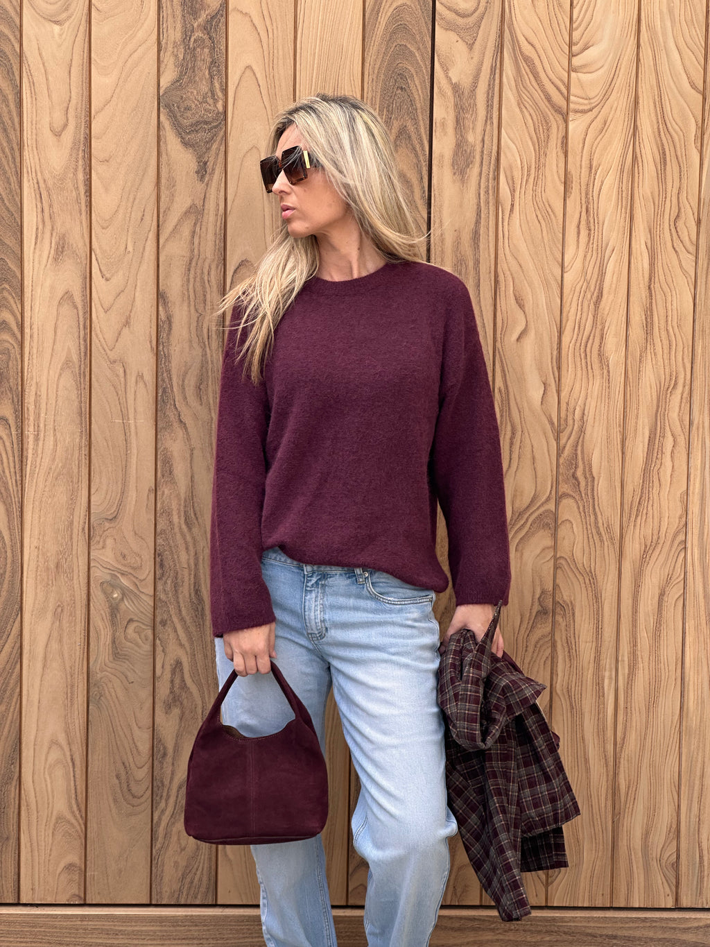 Pull Esmee Bordeaux