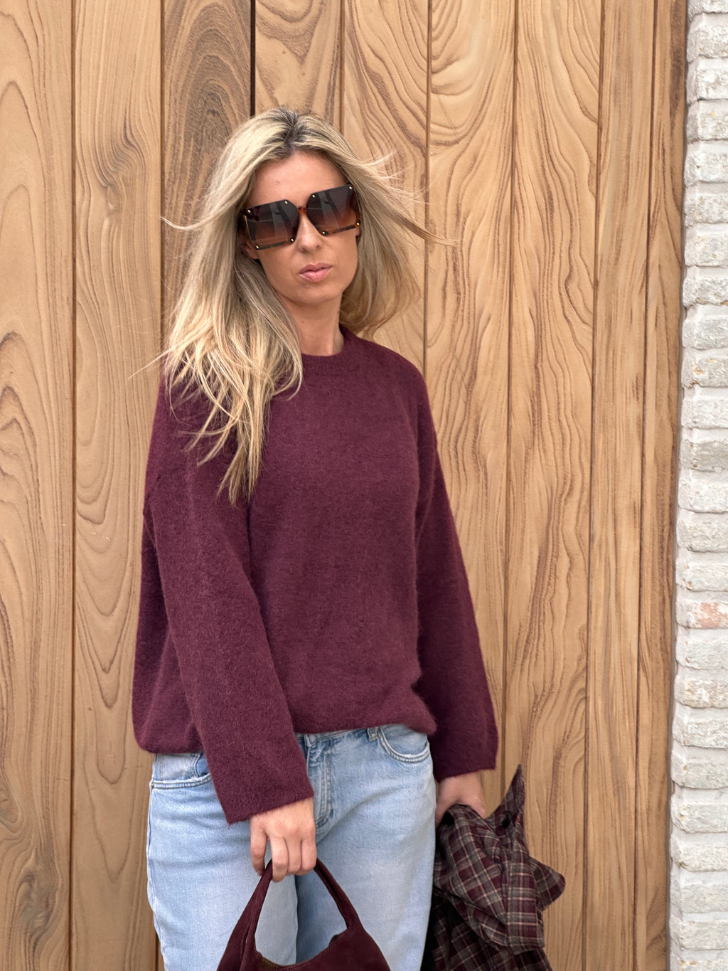 Pull Esmee Bordeaux