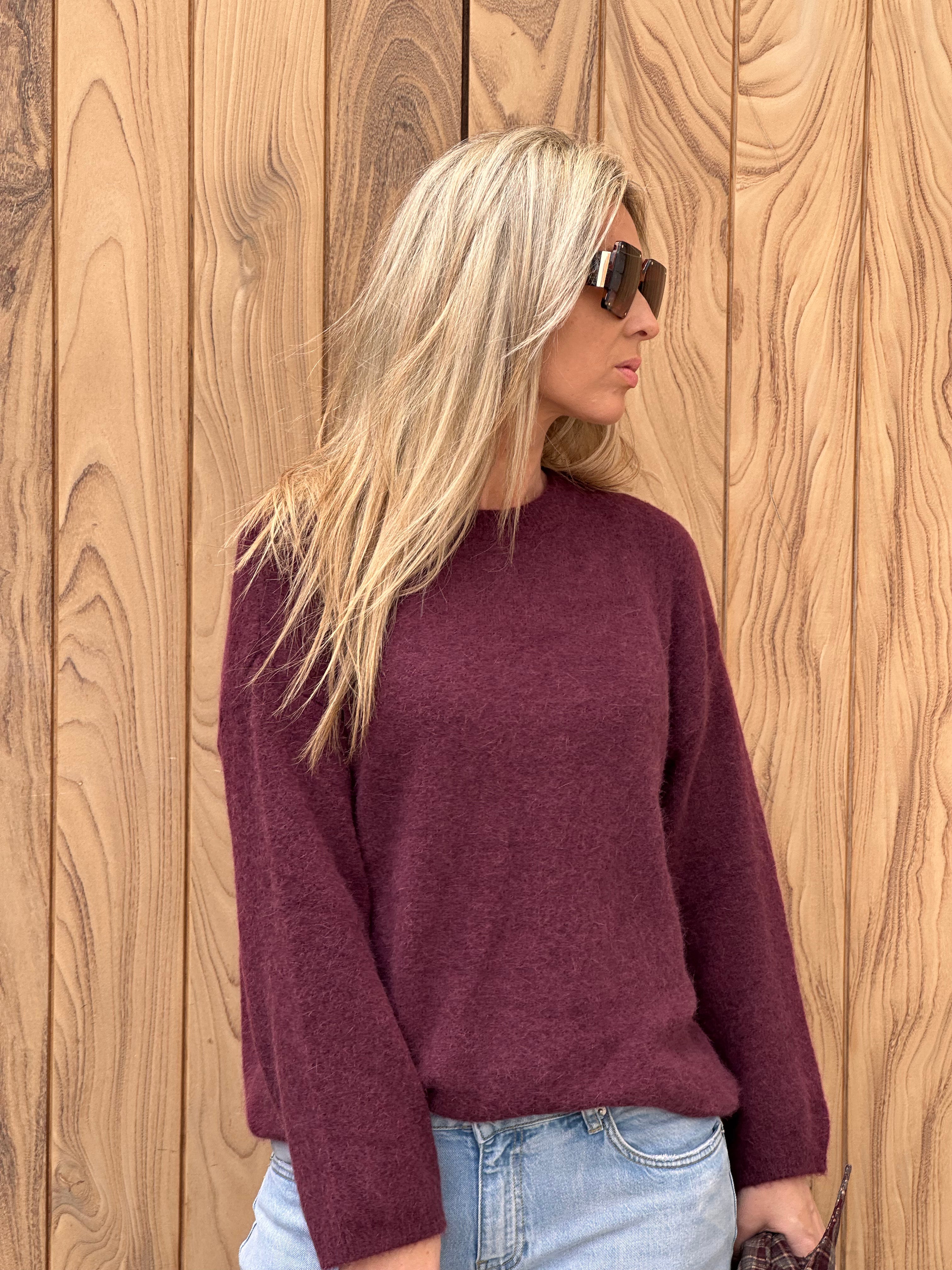 Pull Esmee Bordeaux