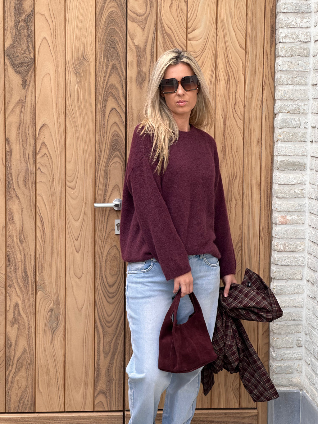 Pull Esmee Bordeaux