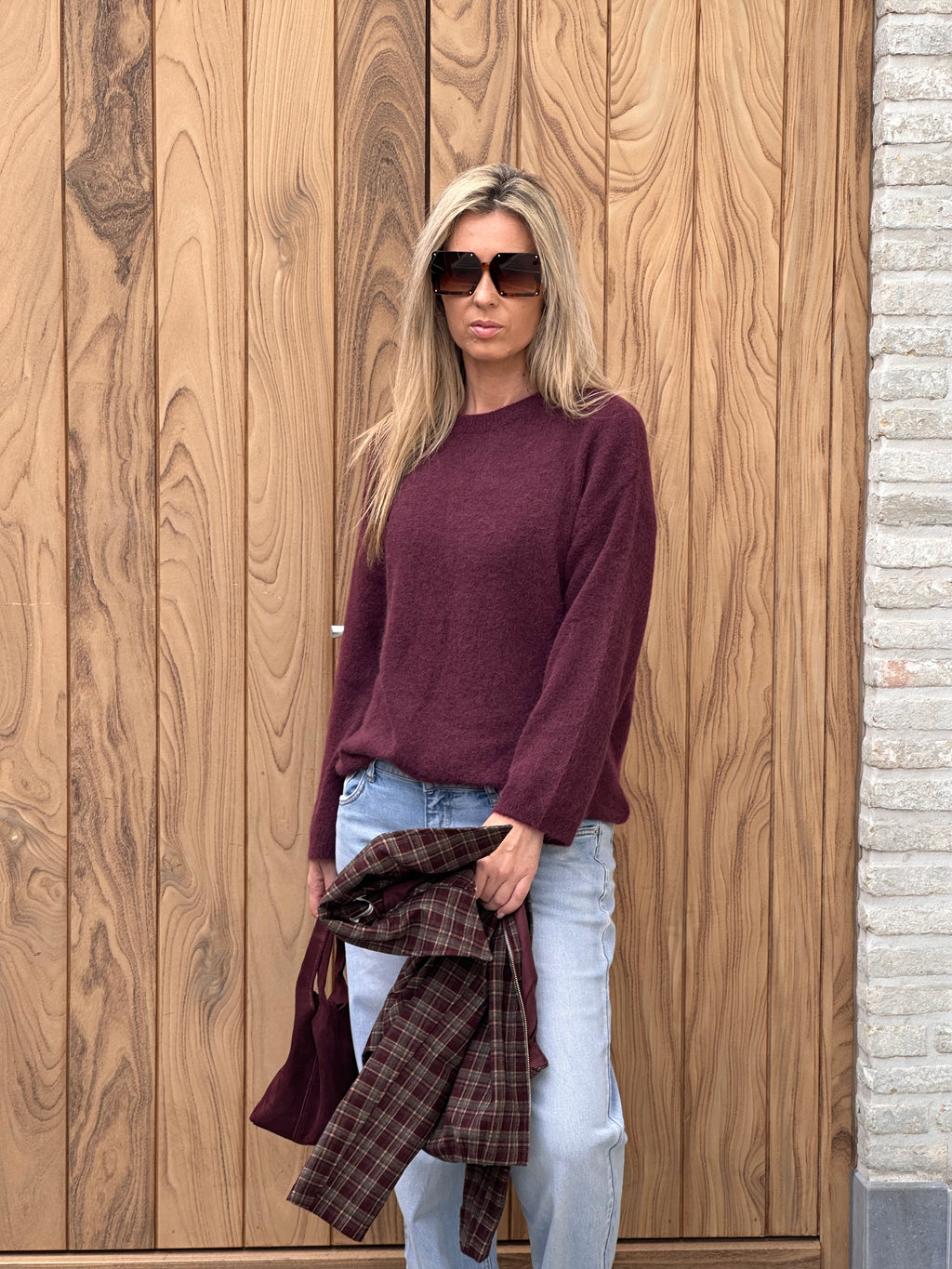 Pull Esmee Bordeaux