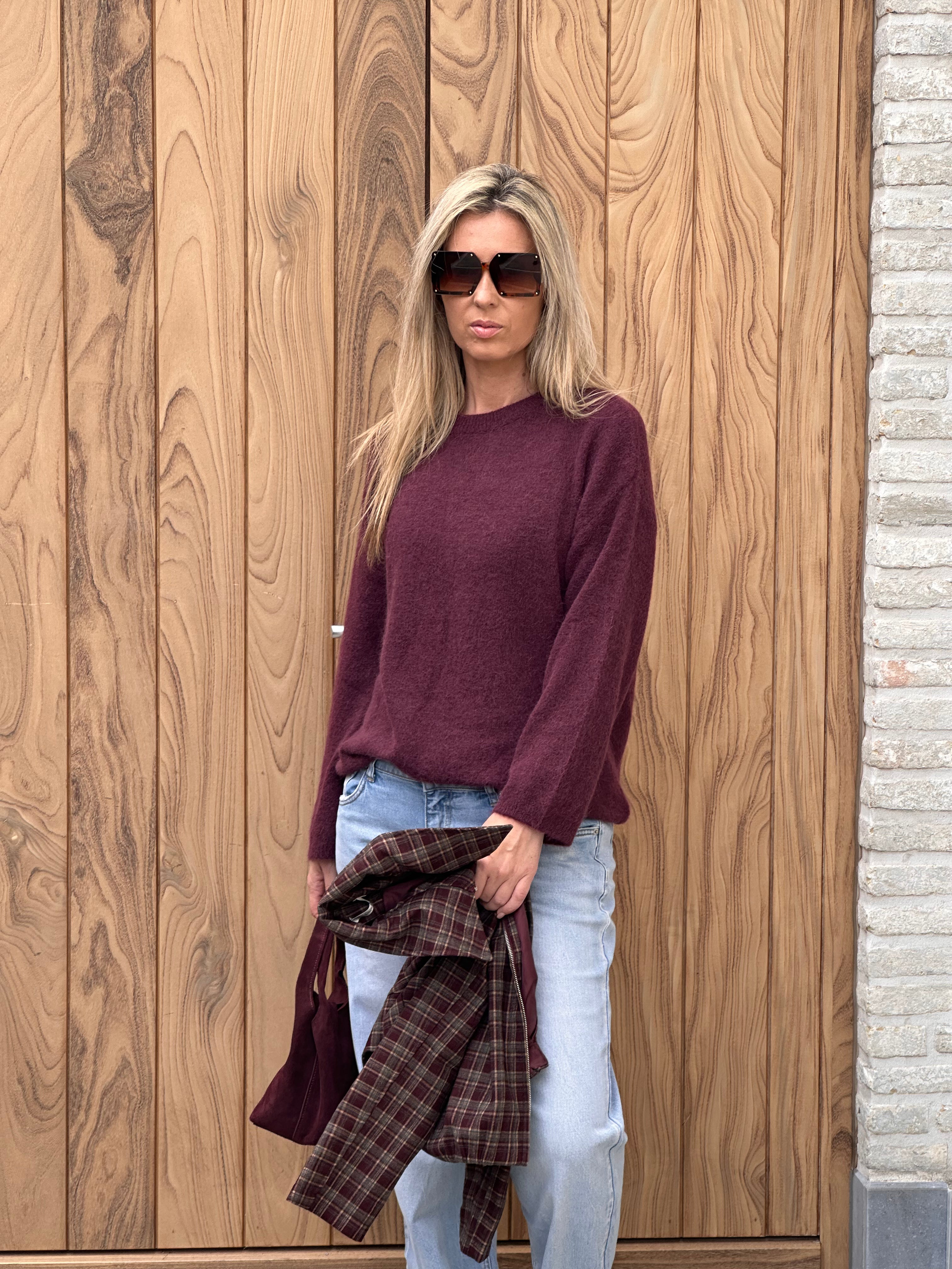 Pull Esmee Bordeaux