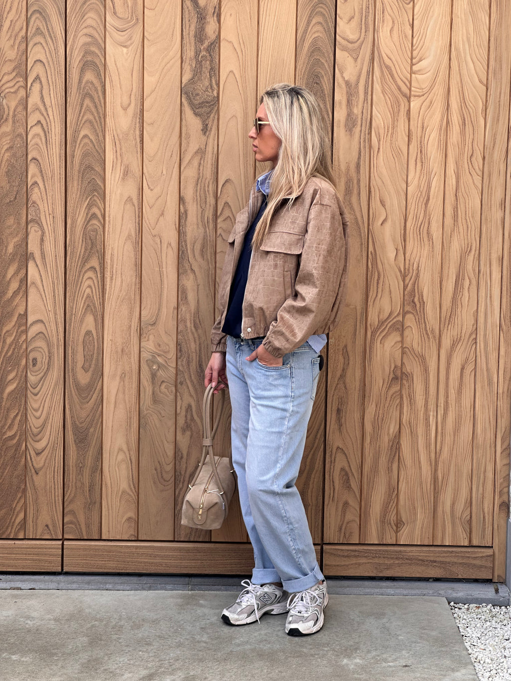Jasje Eef Croco Beige