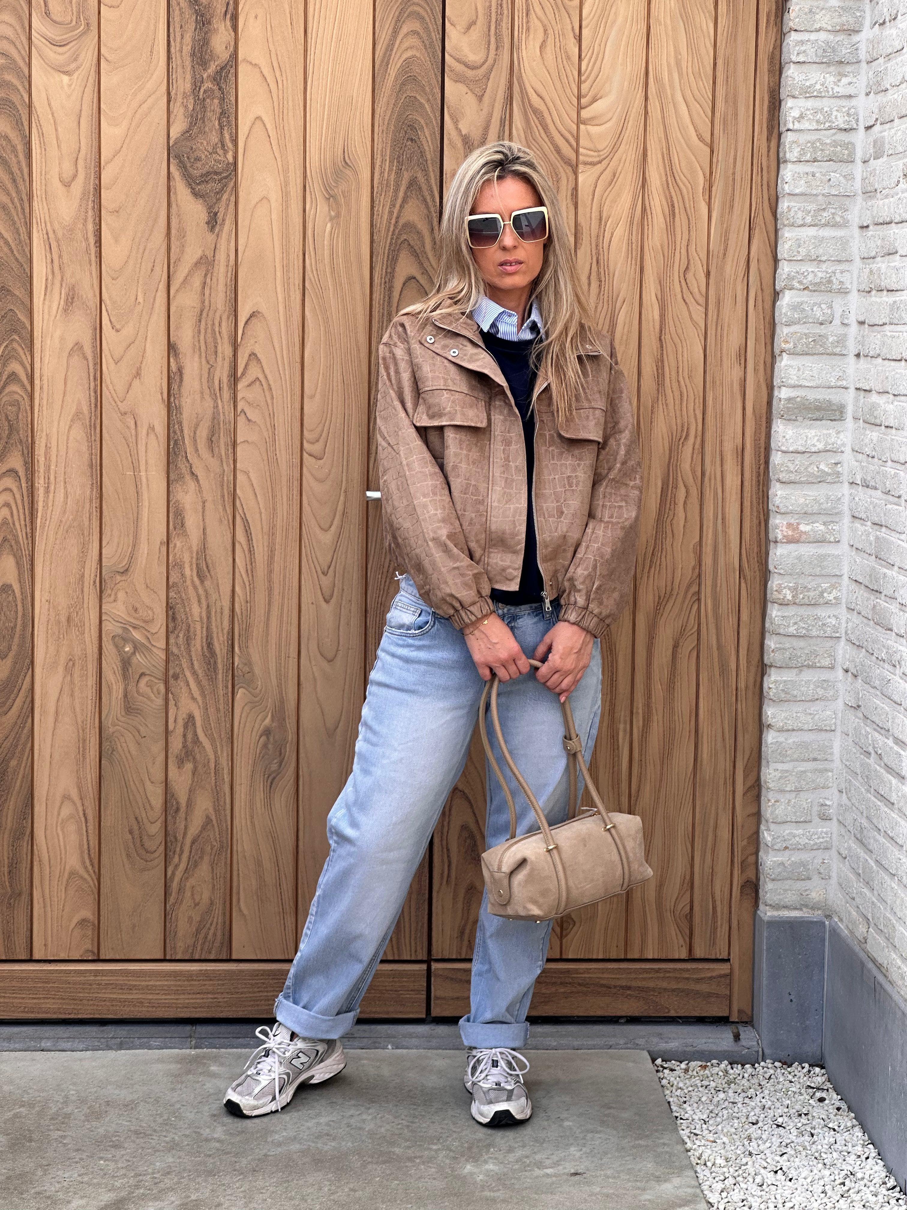 Jasje Eef Croco Beige