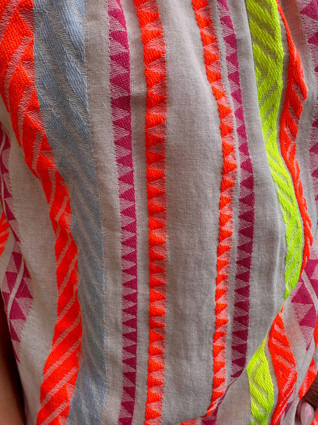 Top Bé Fluo Offshoulder Oversized