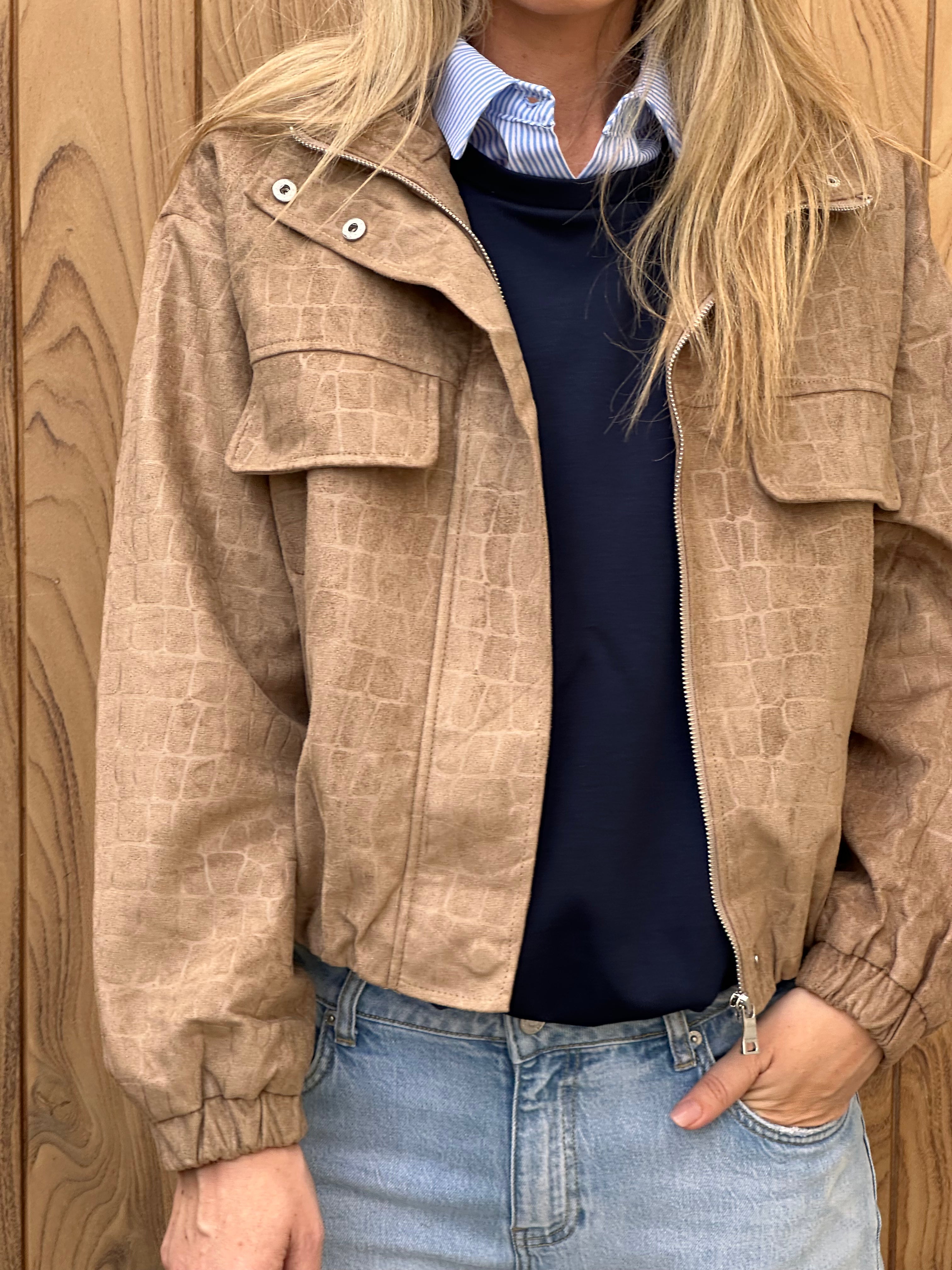 Jasje Eef Croco Beige