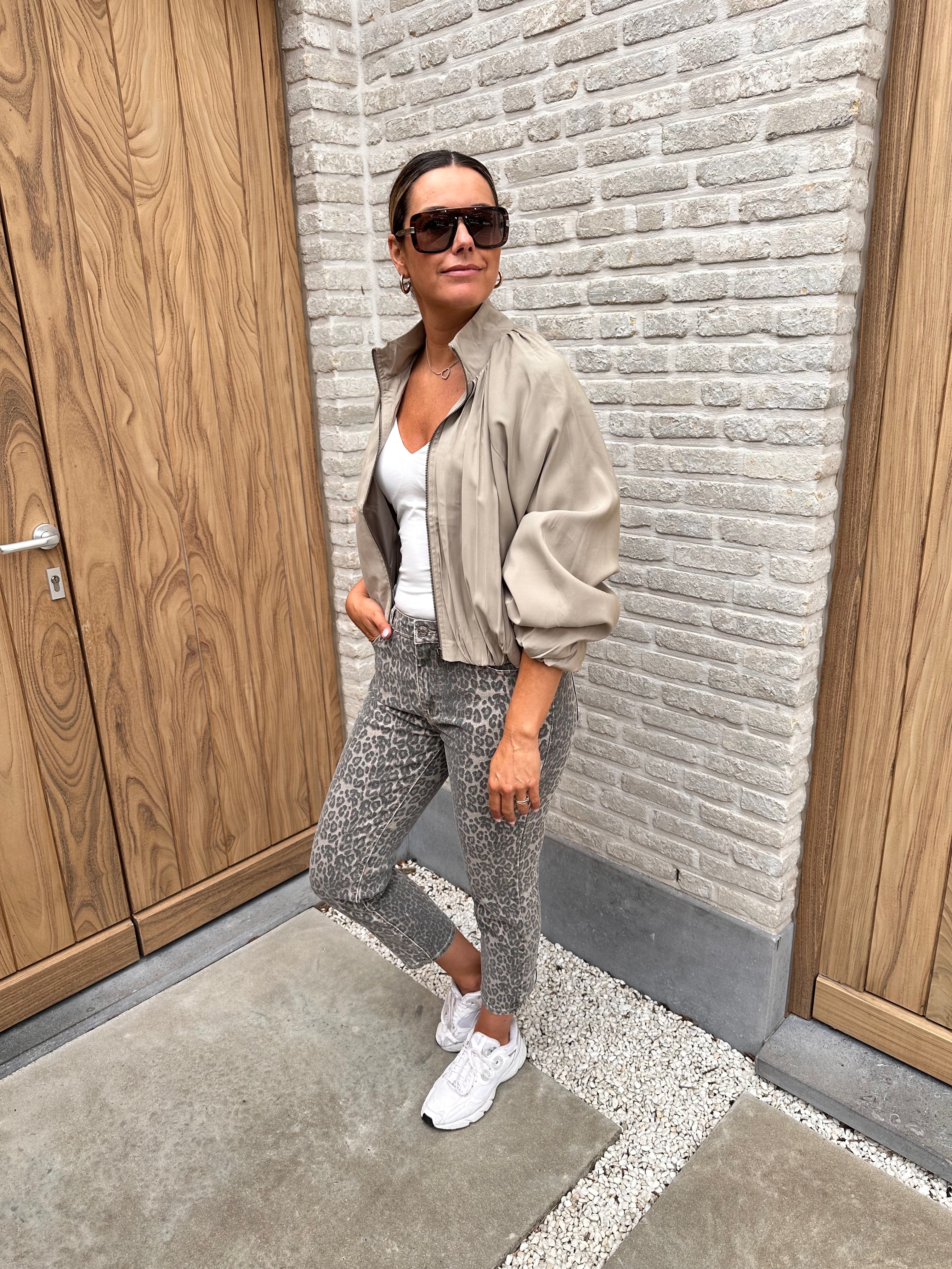 Jacket Emma Taupe Oversized