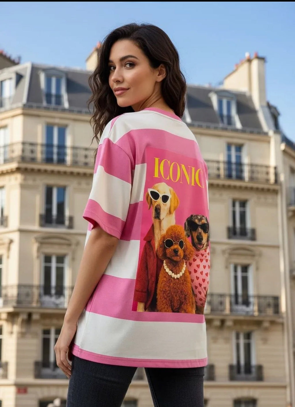 Tshirt Dogs - Ladies Oversized