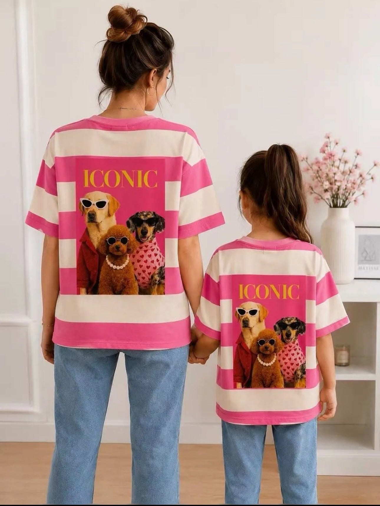 Tshirt Dogs - Ladies Oversized