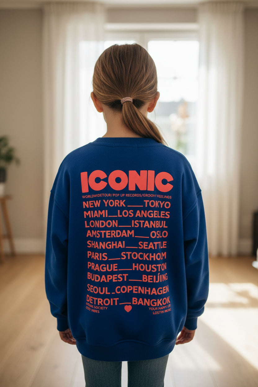 Sweater Iconic NY - Kids - Kobalt