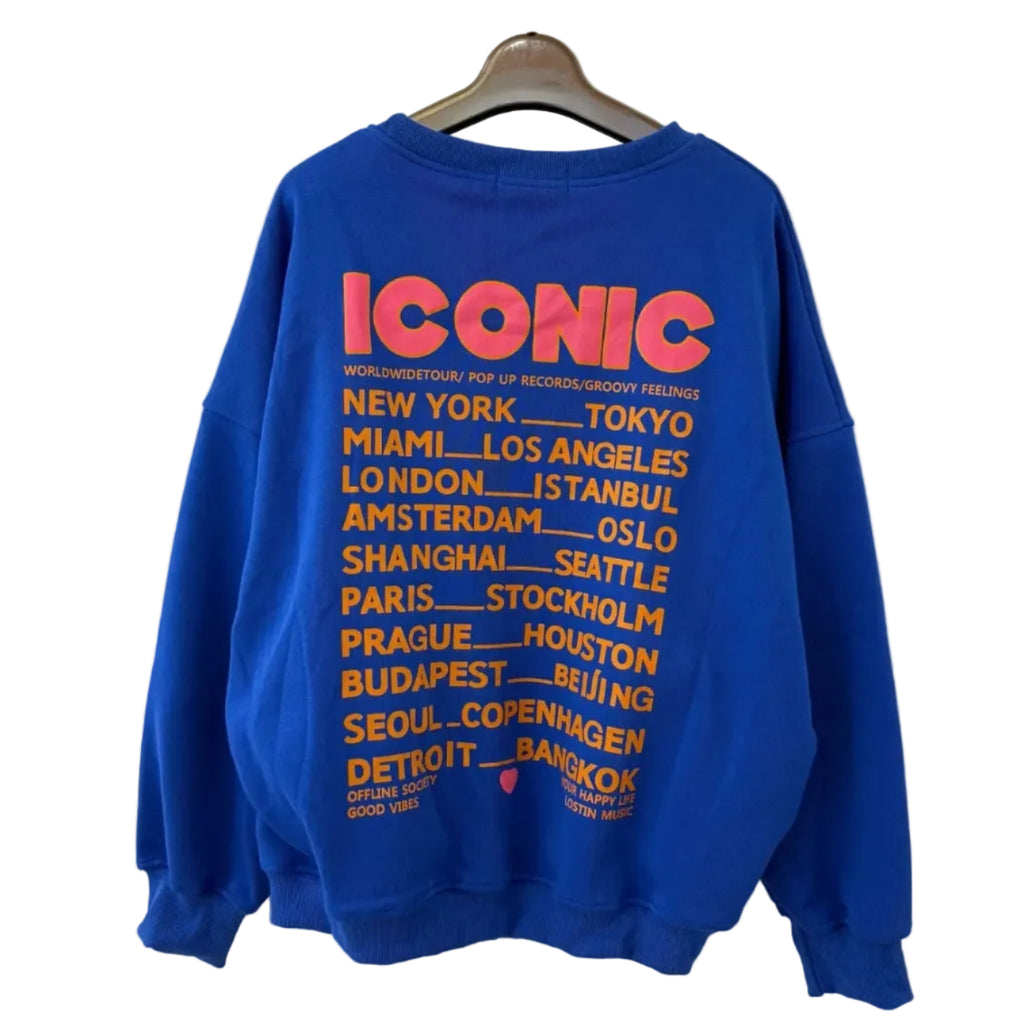 Sweater Iconic NY - Ladies - Kobalt