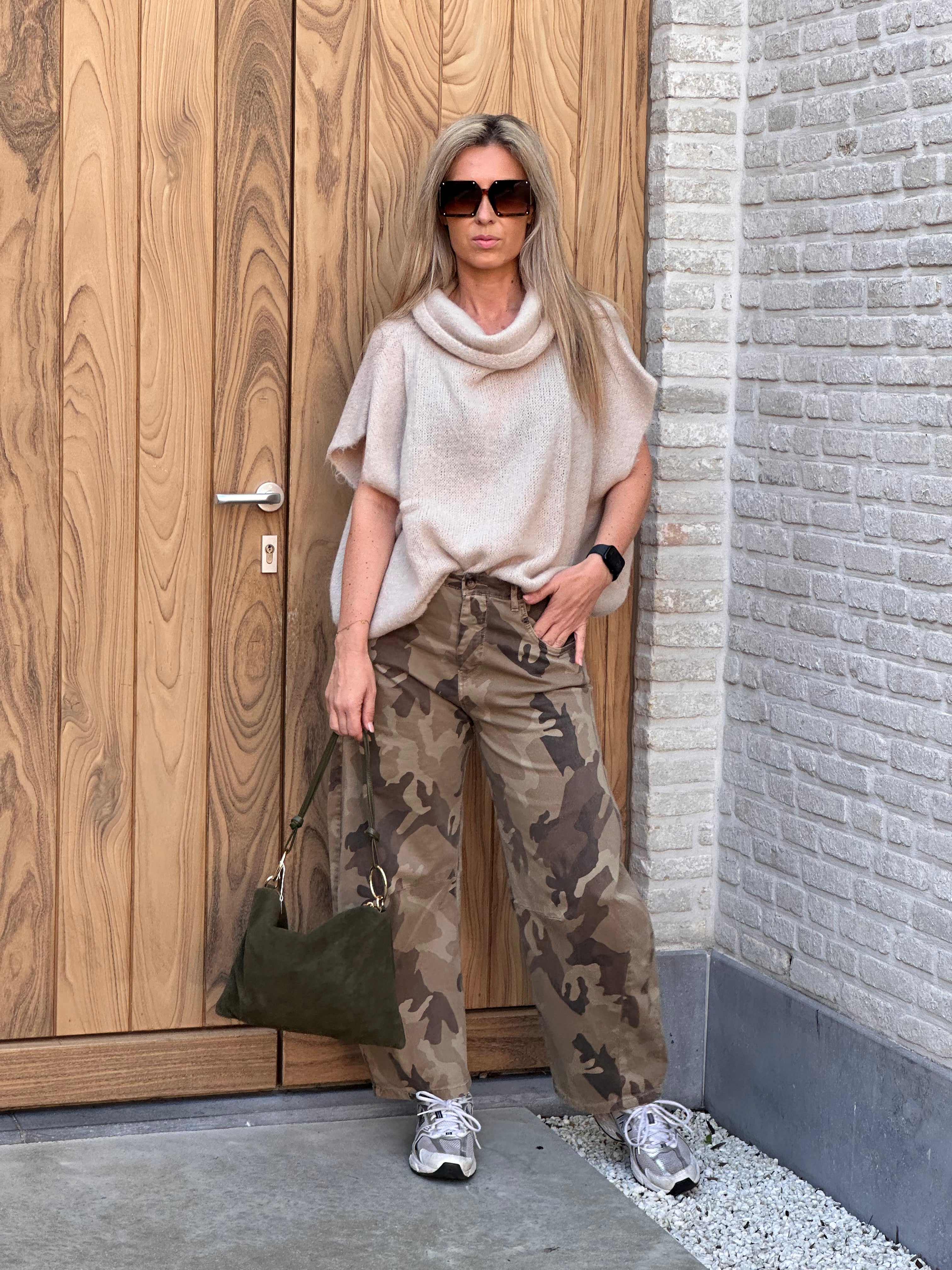 Pull Fenna - Heel Oversized - Beige