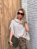 Pull Fenna - Heel Oversized - Beige