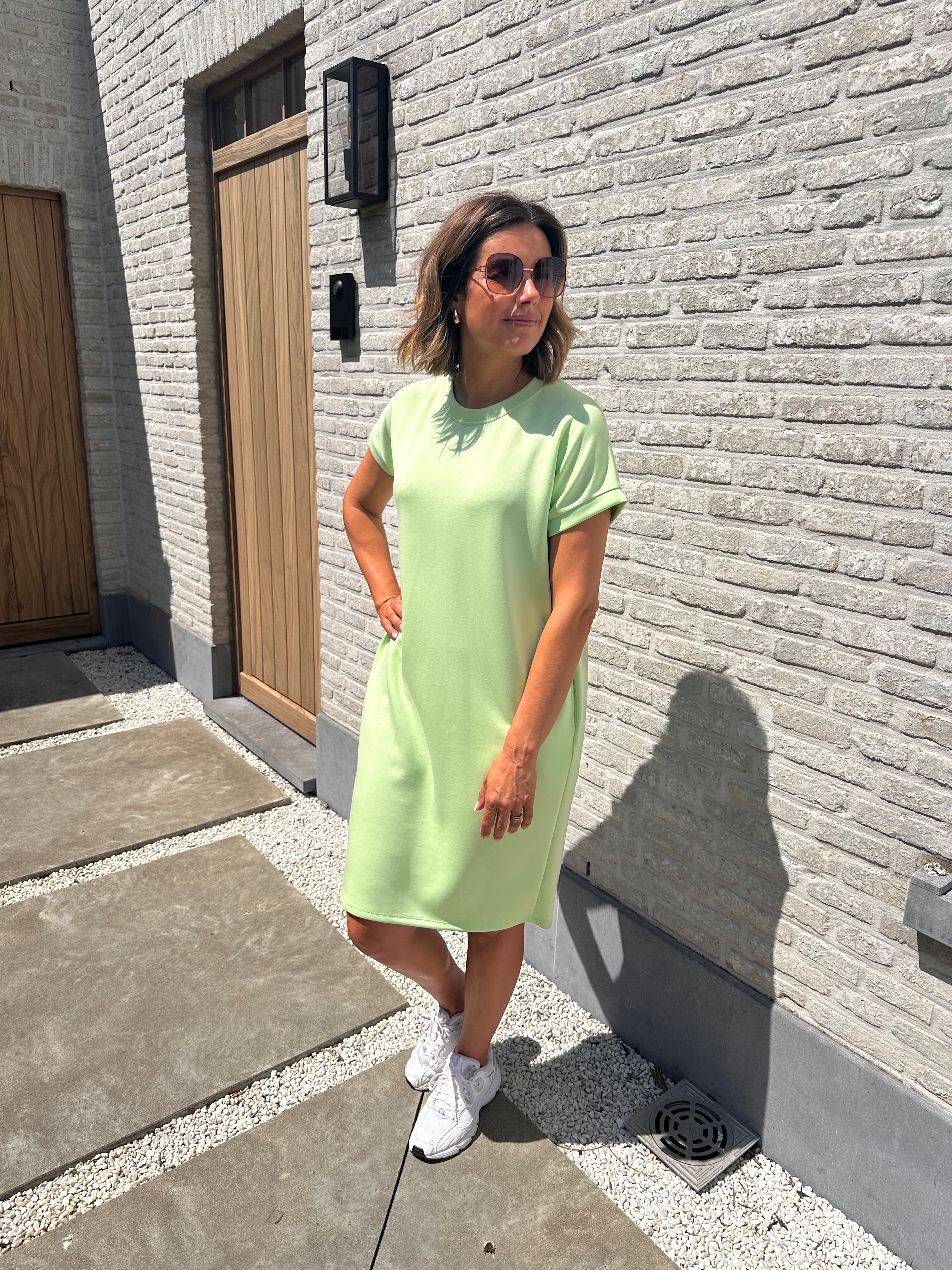 Jurk Milou Oversized Mint