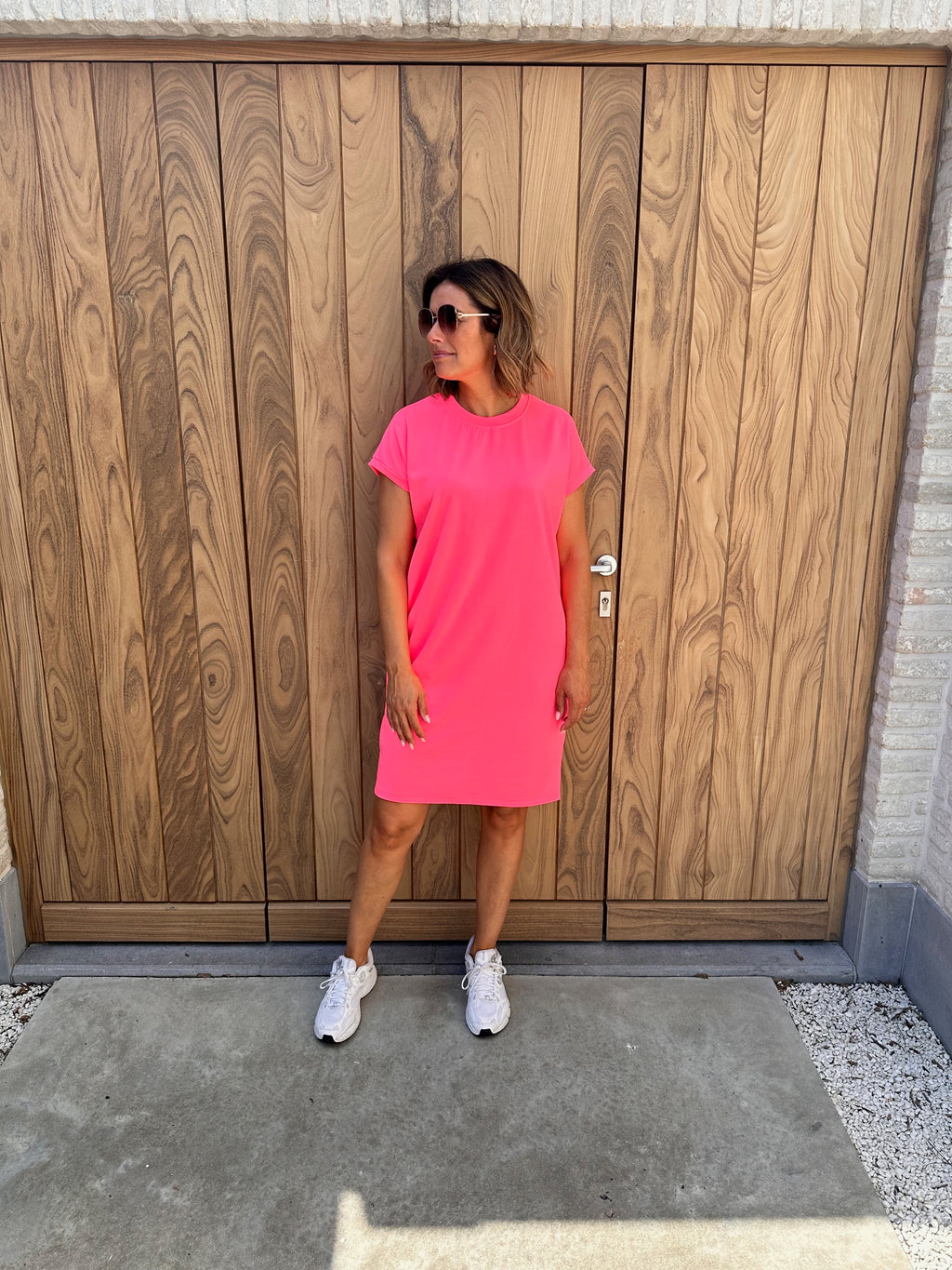 Jurk Milou oversized Pink