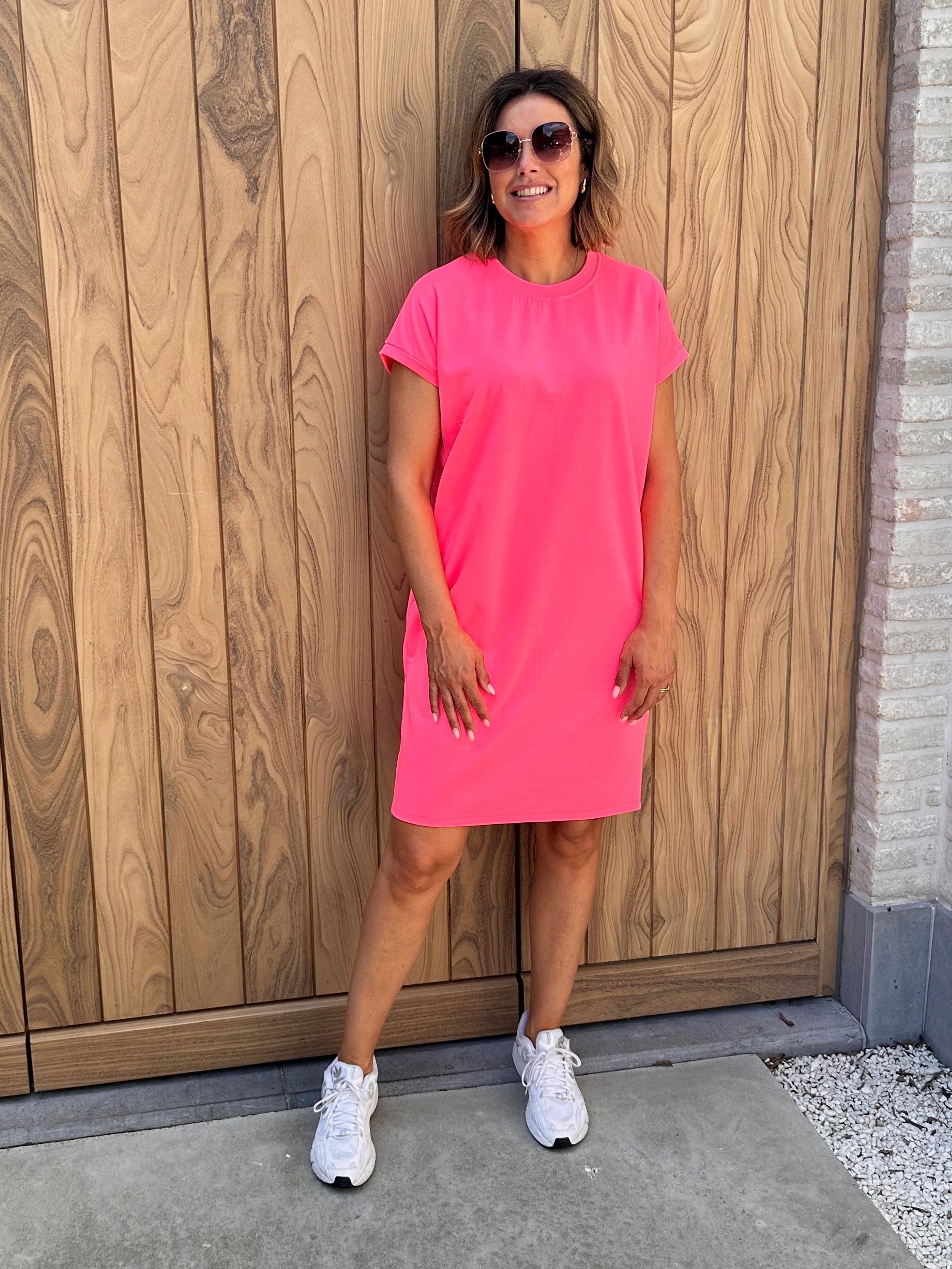 Jurk Milou oversized Pink