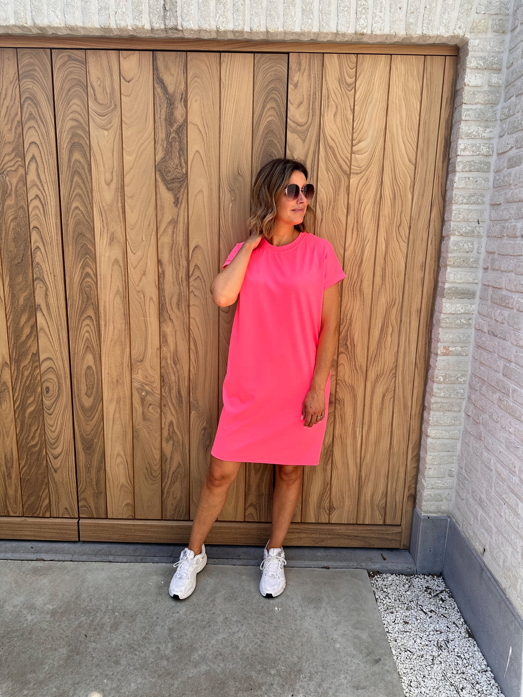 Jurk Milou oversized Pink