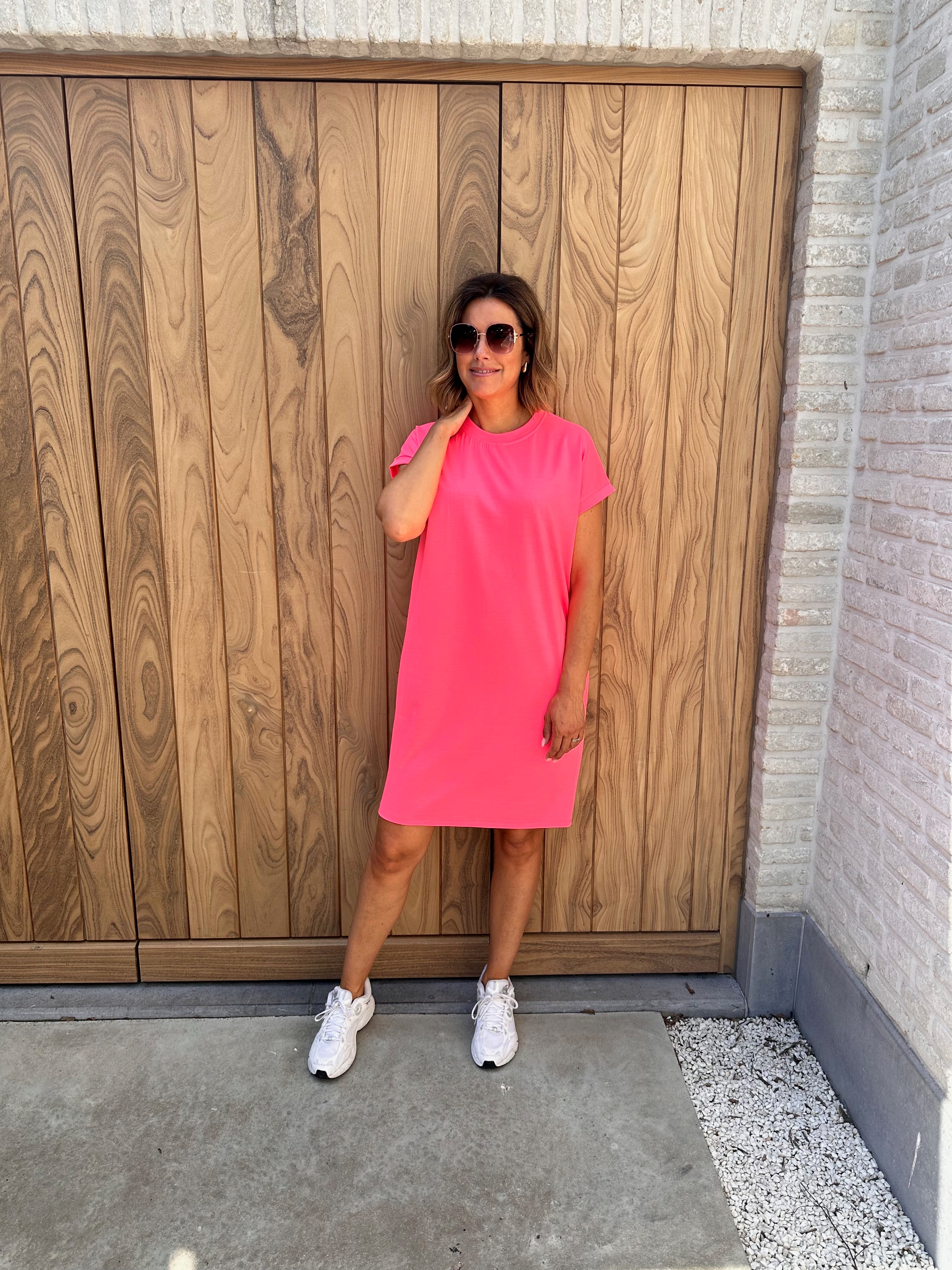 Jurk Milou oversized Pink