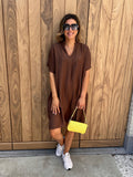 Jurk Cami Brown