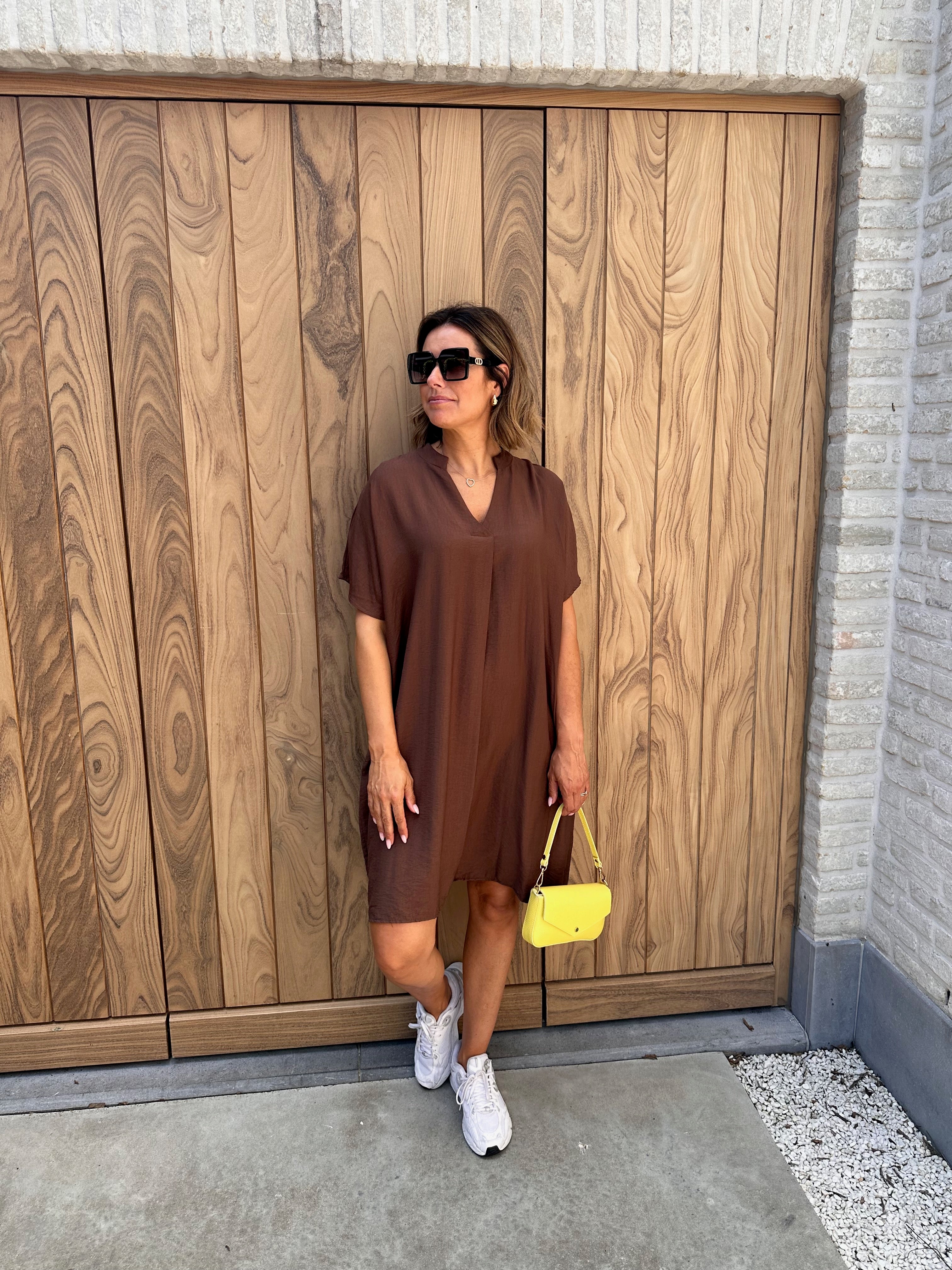 Jurk Cami Brown