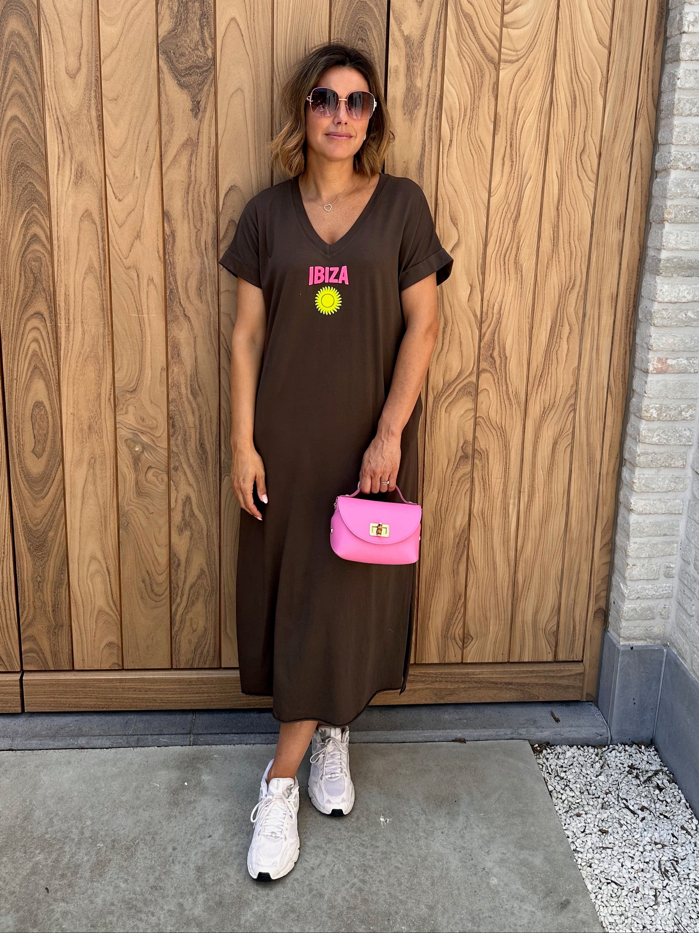 Jurk Ibiza Brown