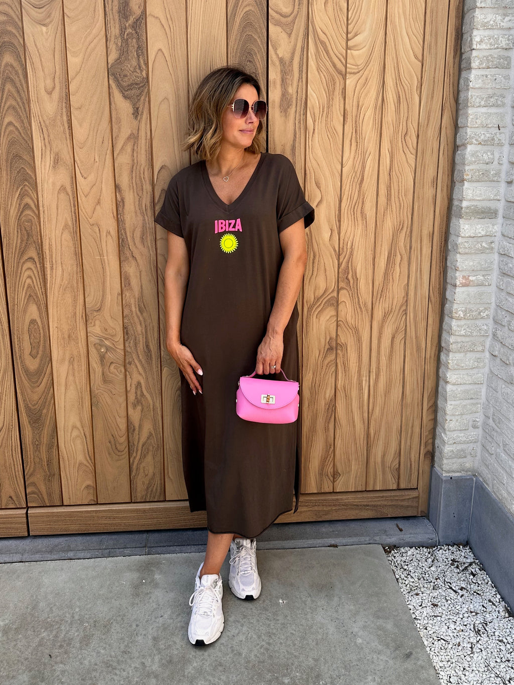 Jurk Ibiza Brown
