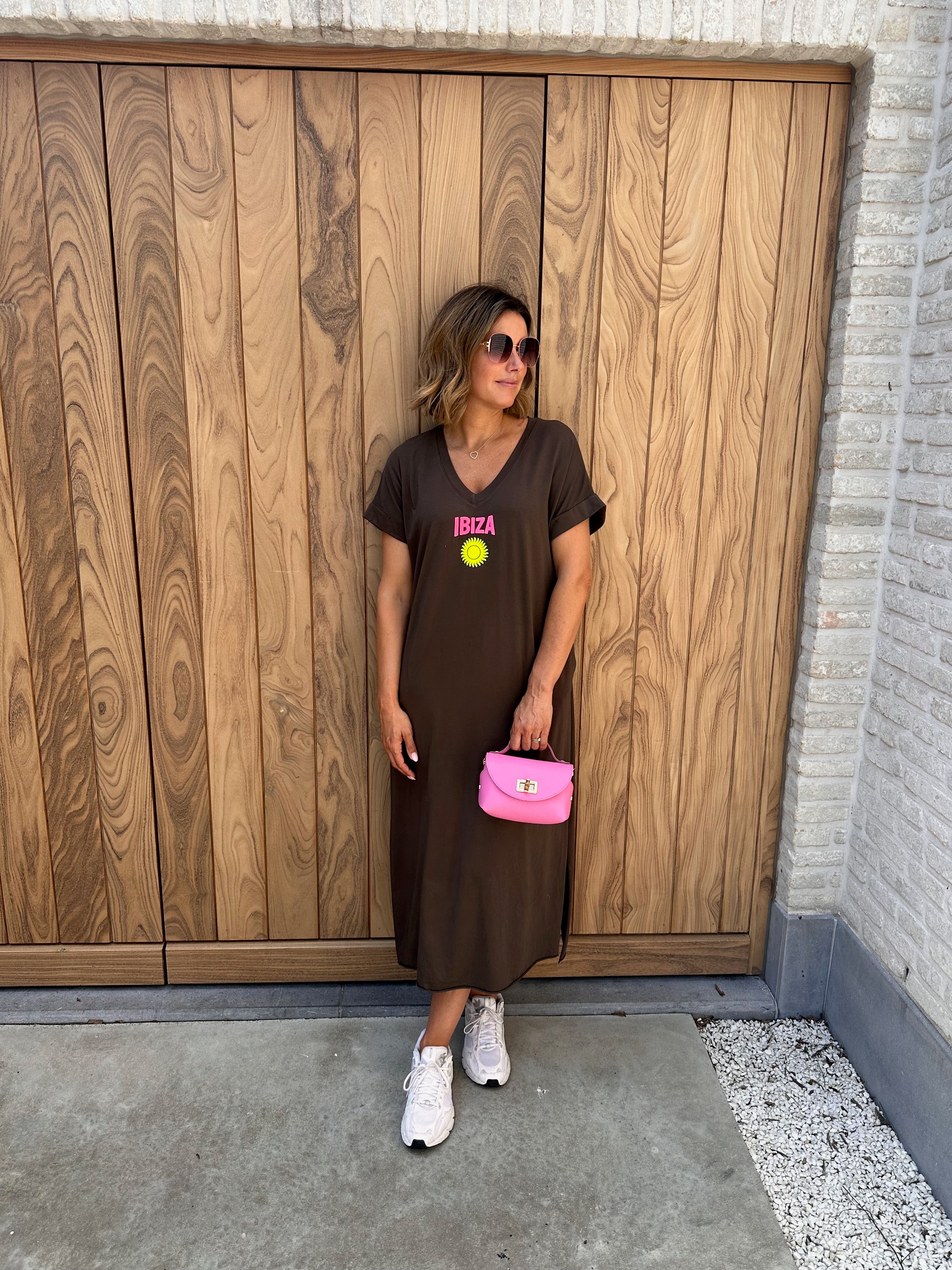 Jurk Ibiza Brown