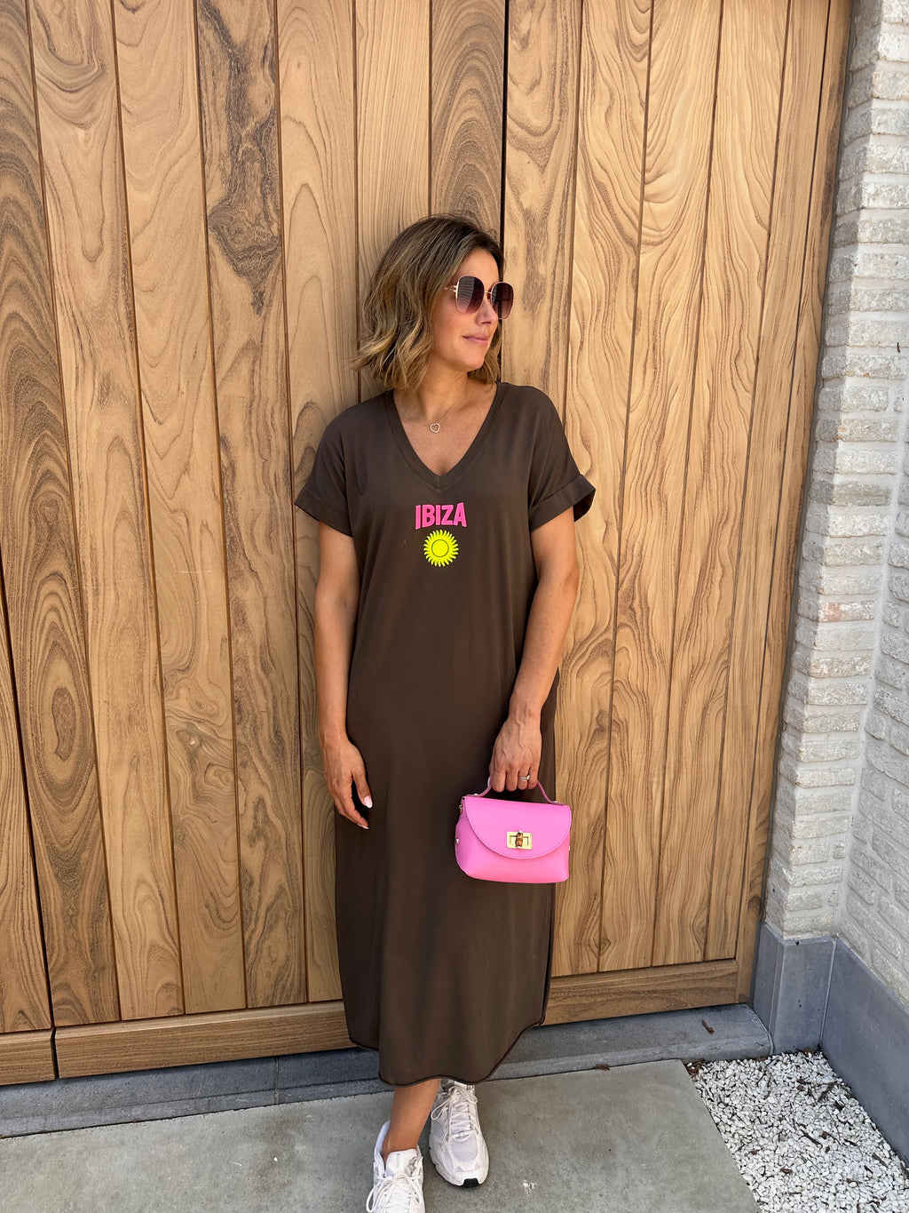 Jurk Ibiza Brown