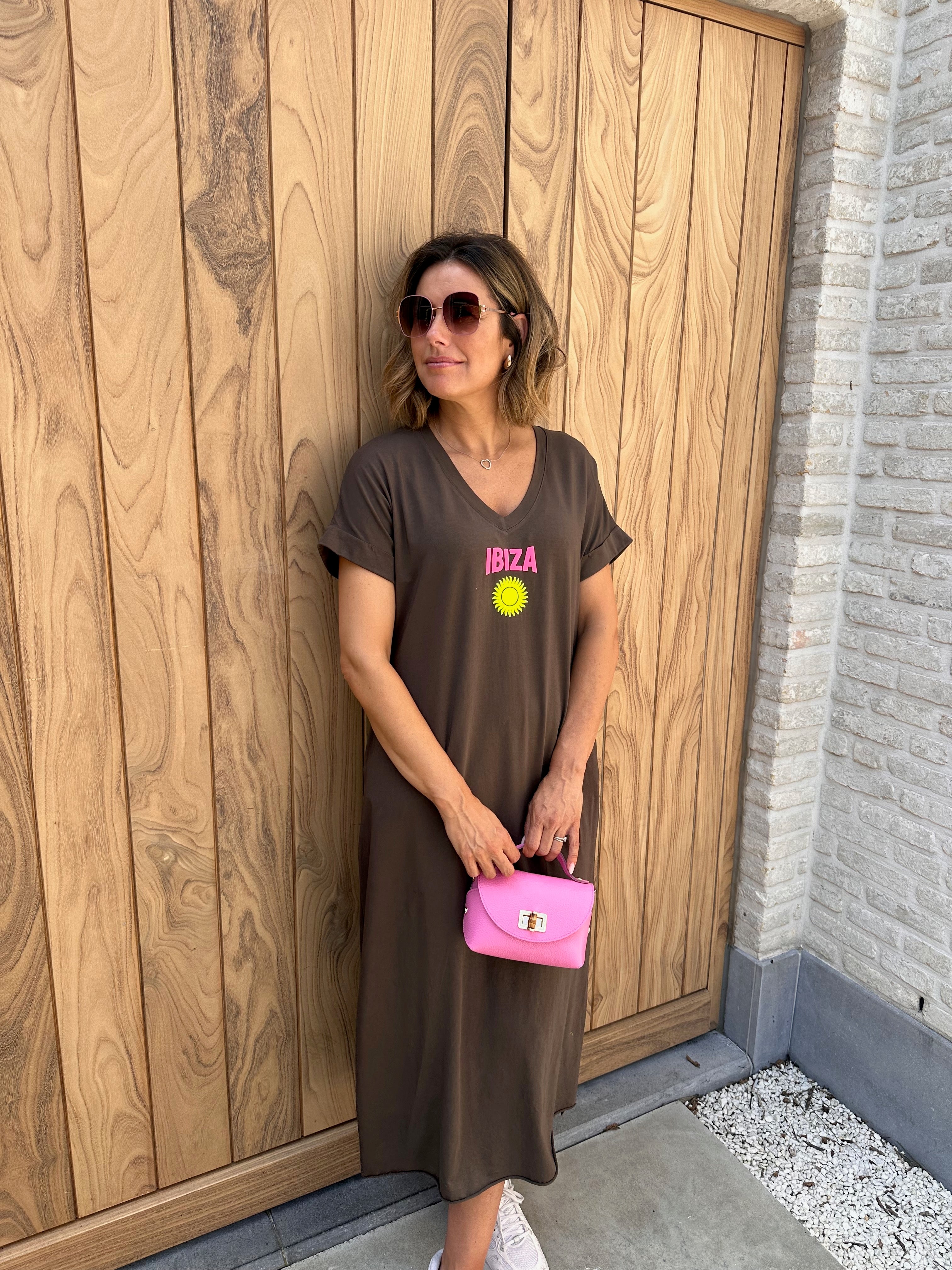 Jurk Ibiza Brown