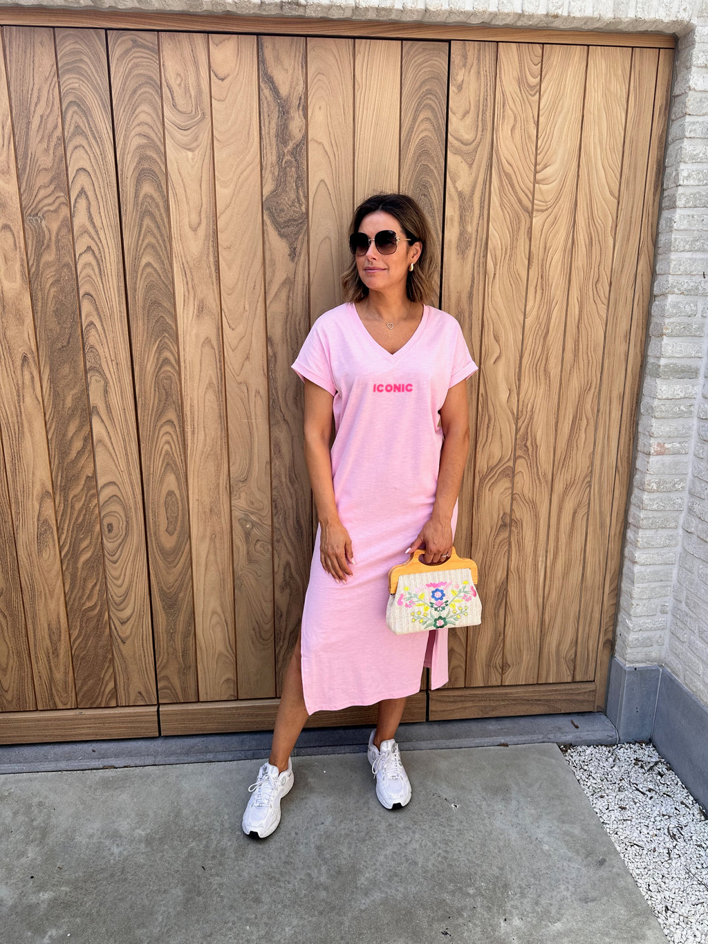 Jurk Colette - Iconic Pink