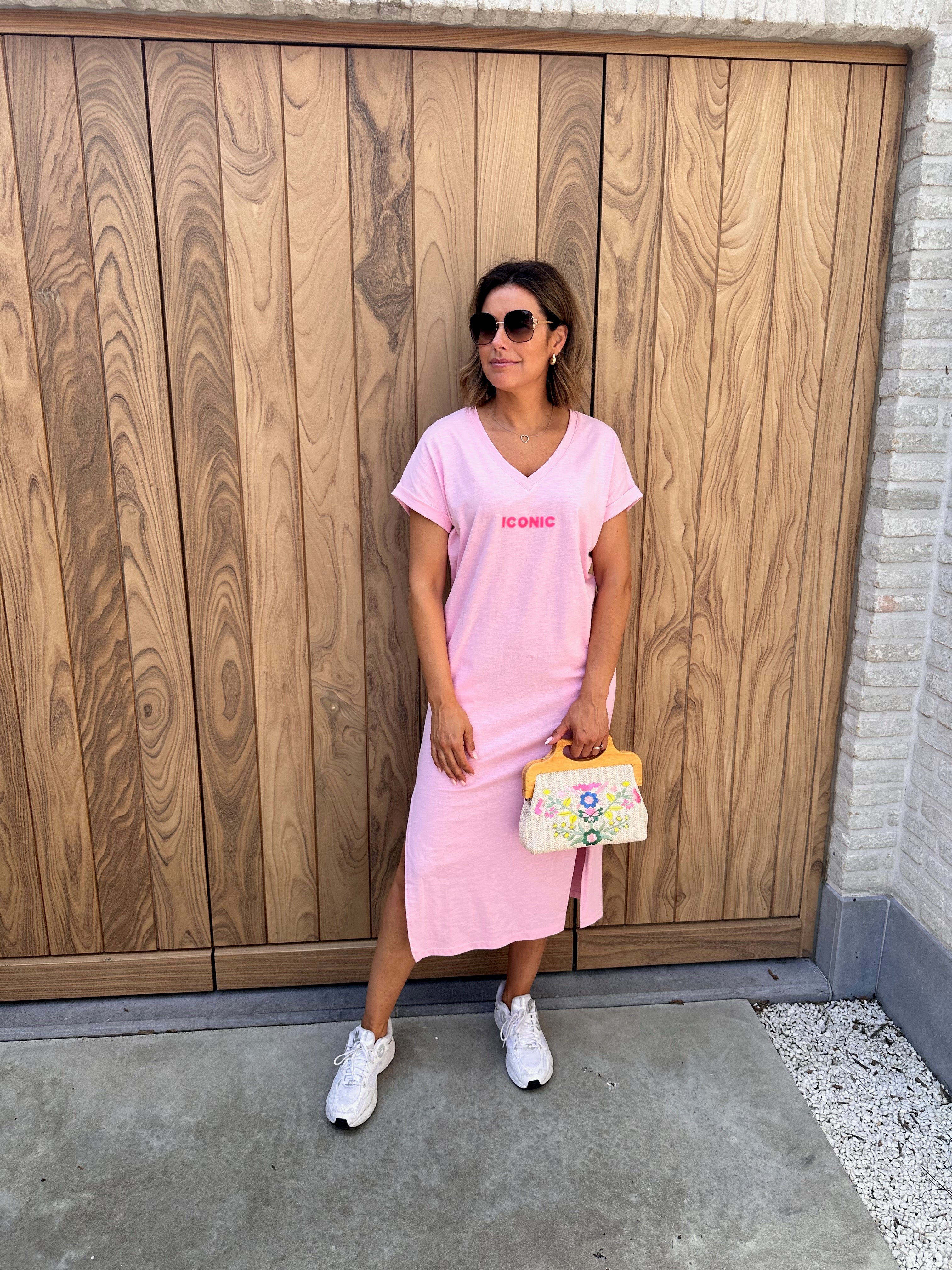 Jurk Colette - Iconic Pink