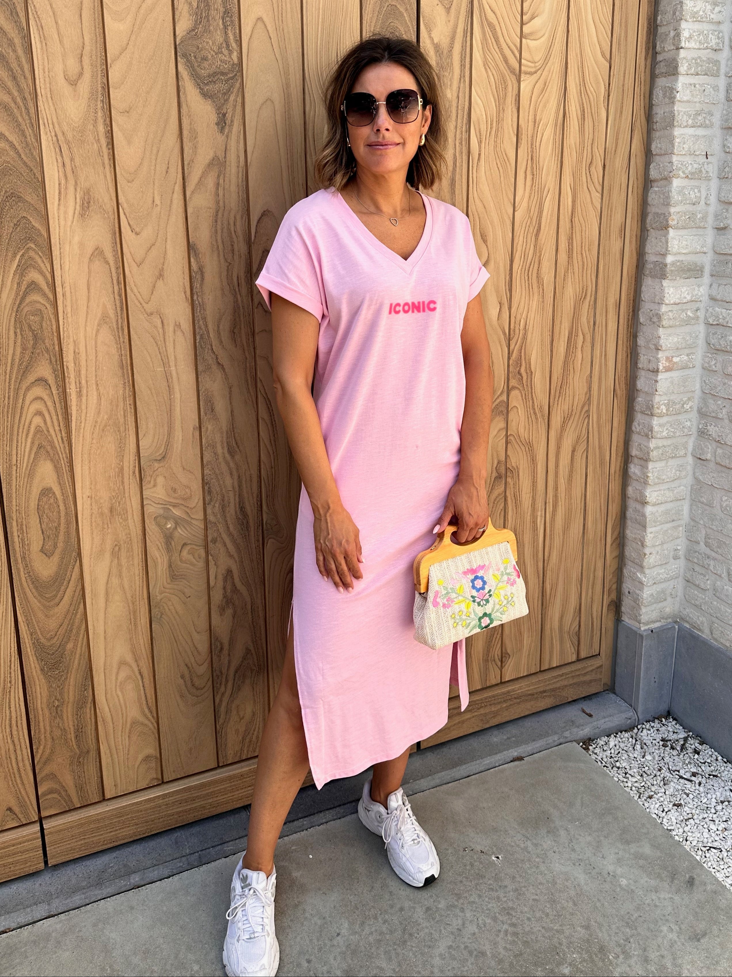 Jurk Colette - Iconic Pink