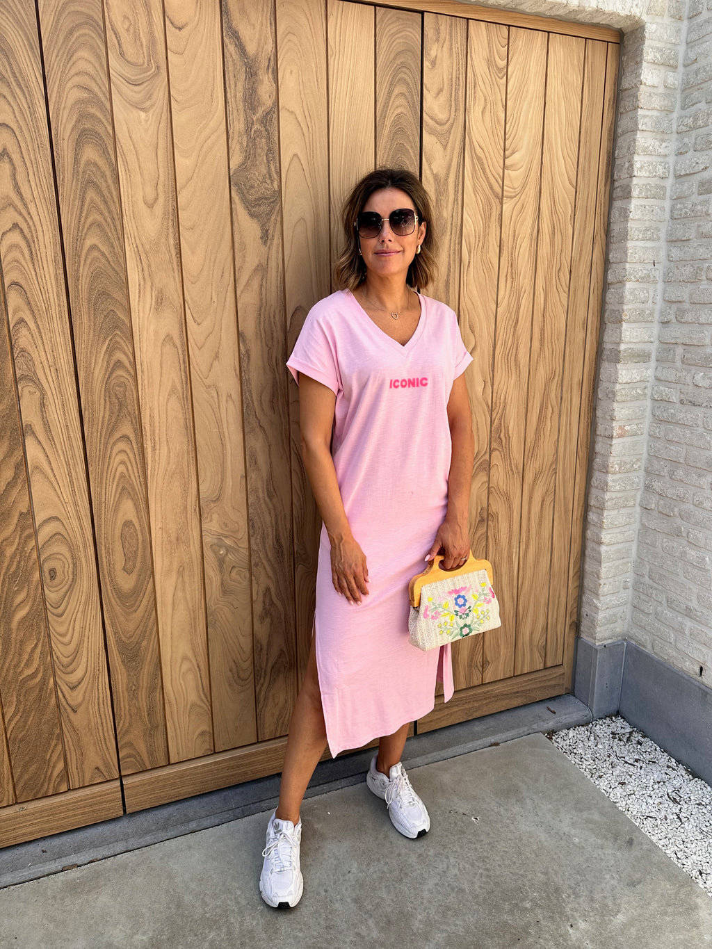 Jurk Colette - Iconic Pink