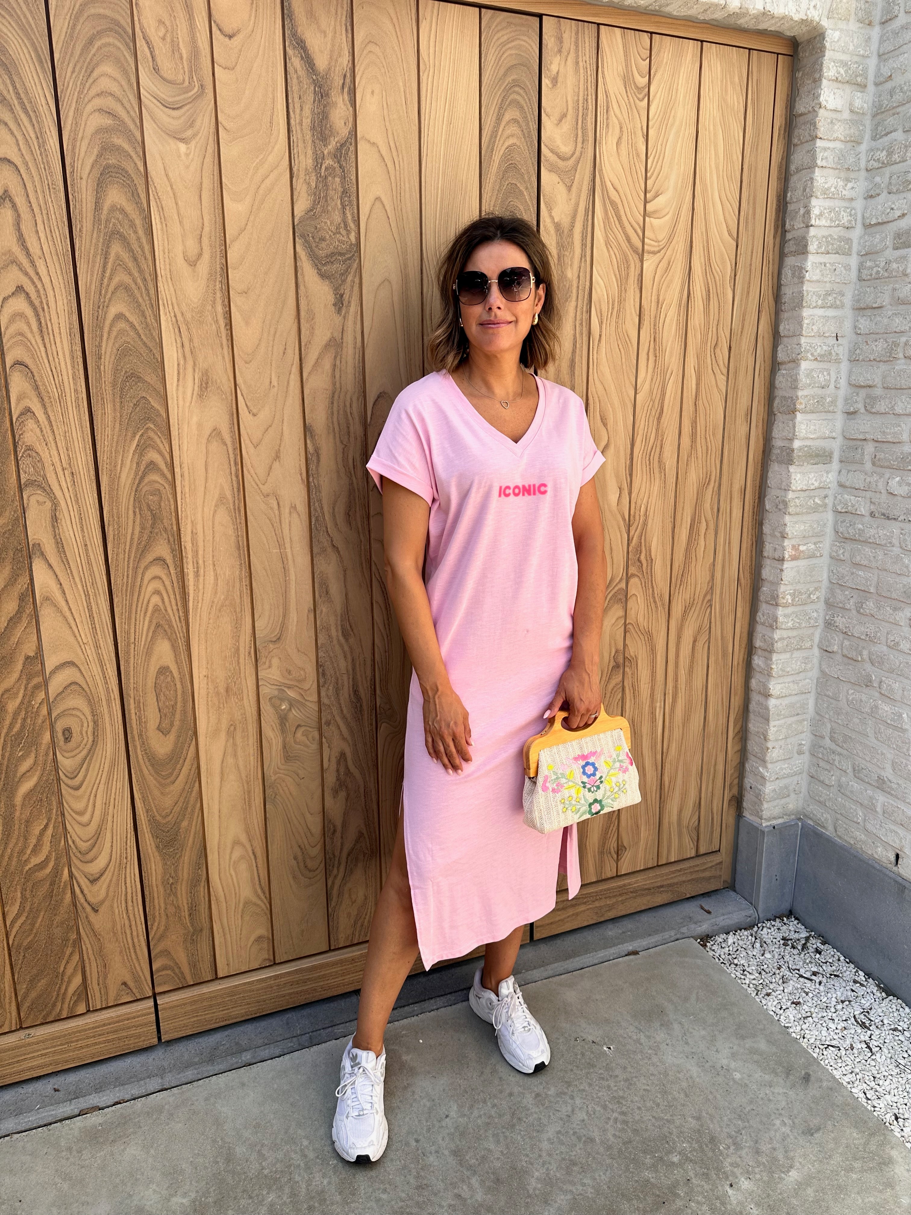 Jurk Colette - Iconic Pink